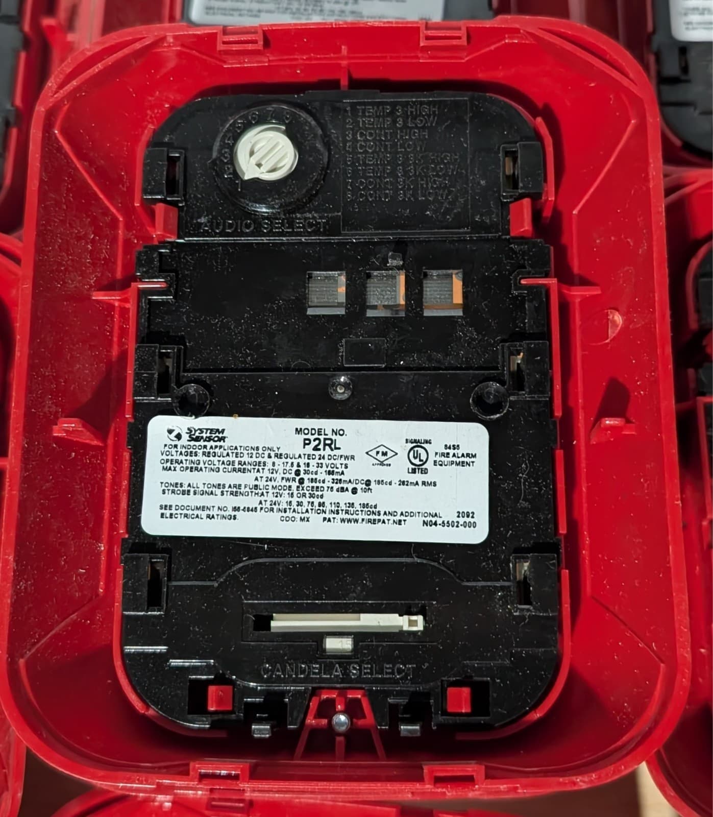 System Sensor P2RL Horn Strobe (no box - from bulk pack) - SAME DAY SHIPPING 2