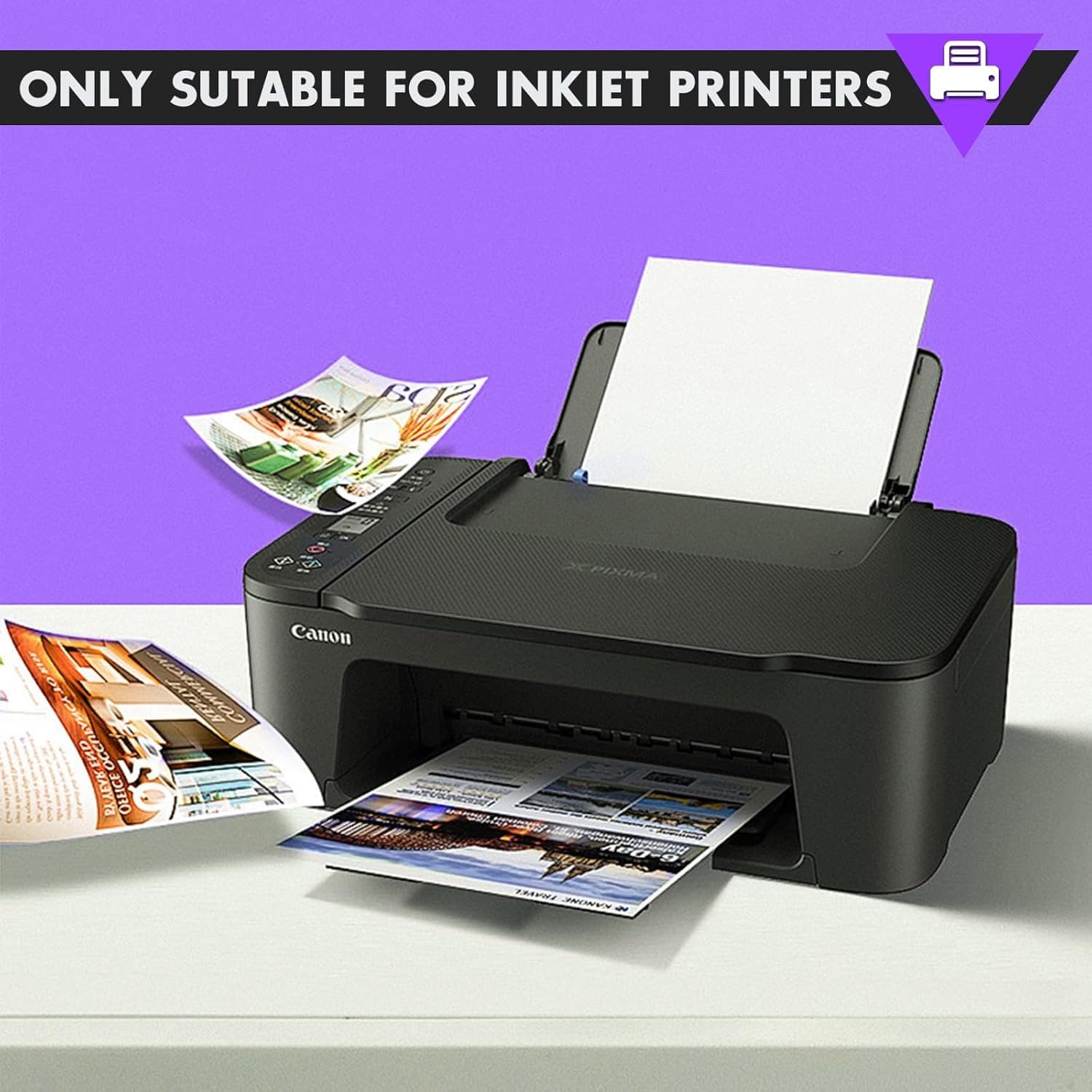 Printable Magnetic Sheets, 8Pcs 8.5 X 11 Inch Flexible Magnet Sheets Matte Non A 4