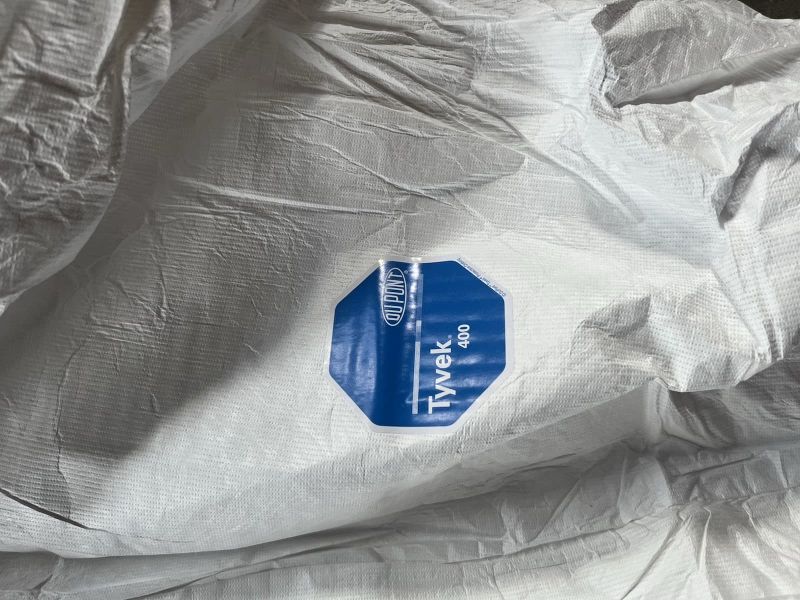 QTY 25 Tyvek 400 DELUXE Coverall Dupont White 2XL TY122SWH2X002500 WOW SEALED 5