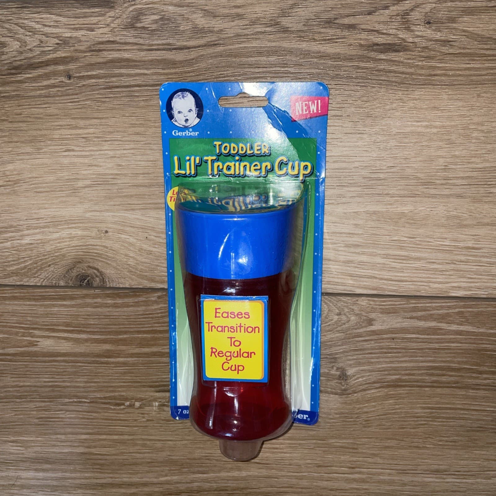 Vintage Gerber Toddler Lil’ Trainer Cup 7oz NOS NEW