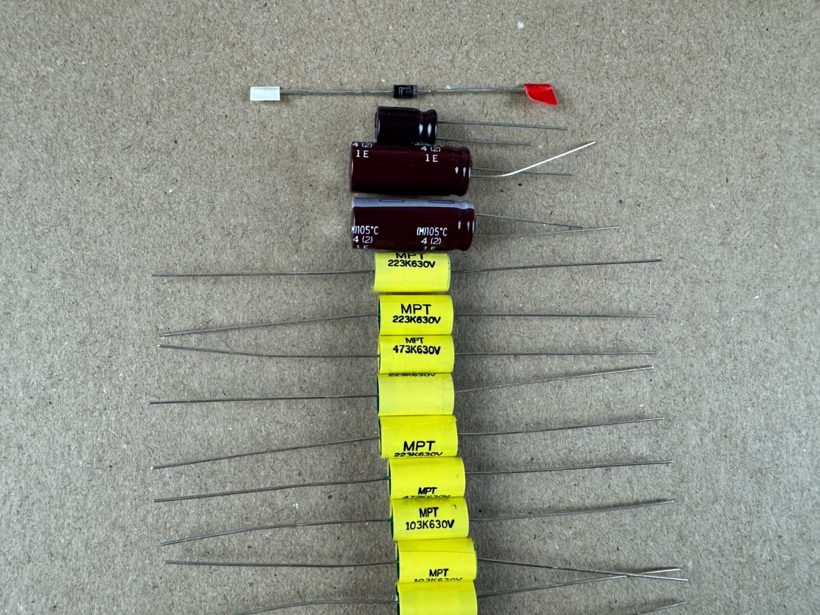 Zenith Trans-Oceanic Y600 Complete Recap Kit High-Quality Radio Repair Set 2