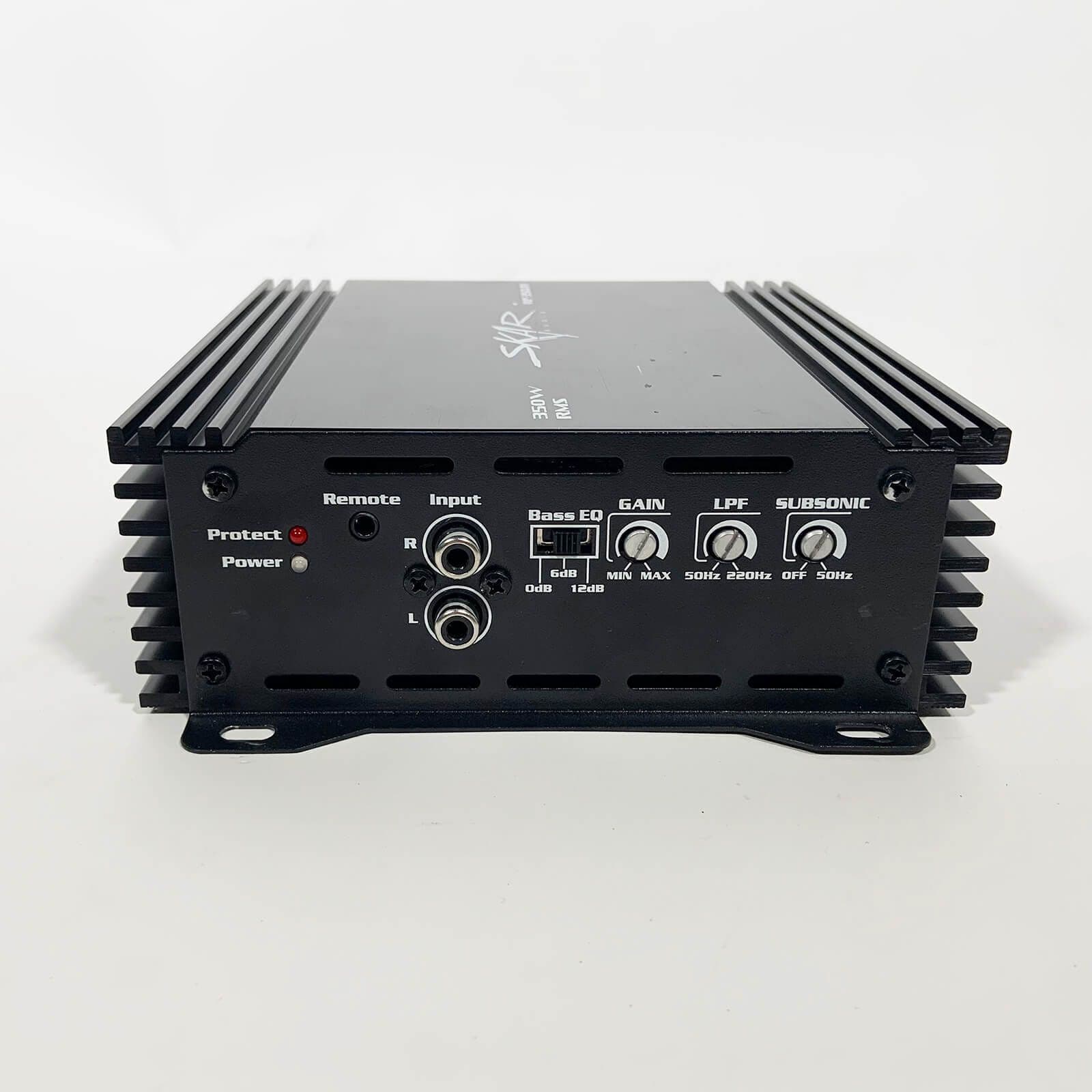 USED SKAR AUDIO RP-350.1D 350 WATT RMS POWER CLASS D MONO SUB AMPLIFIER 4