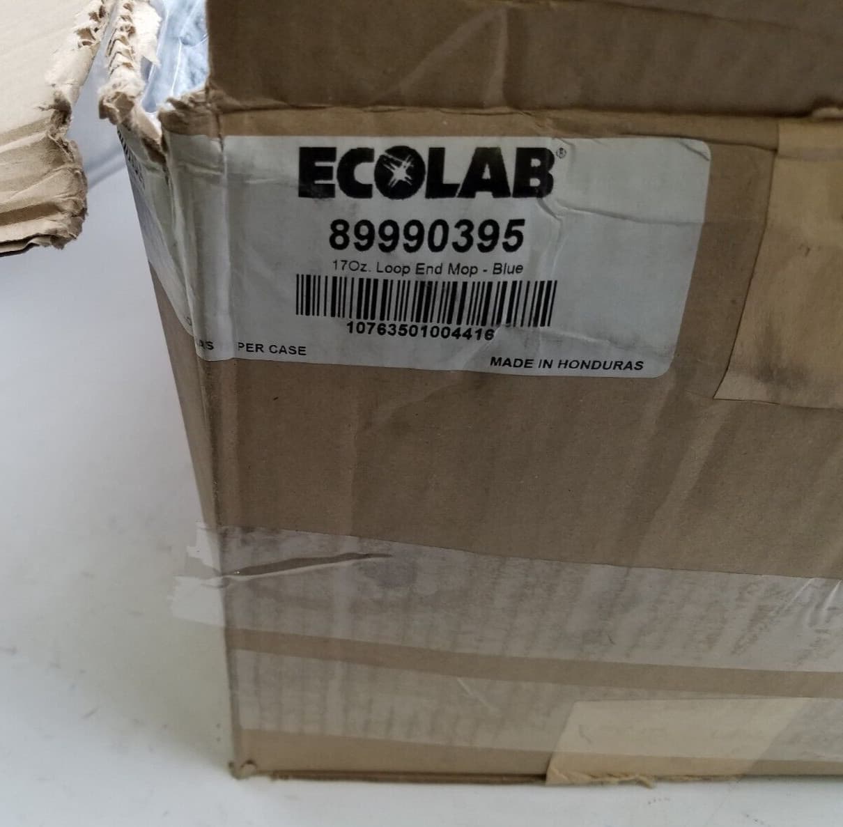 Ecolab 17 oz Loop end Mop 89990395 Case of 12 Mops 5