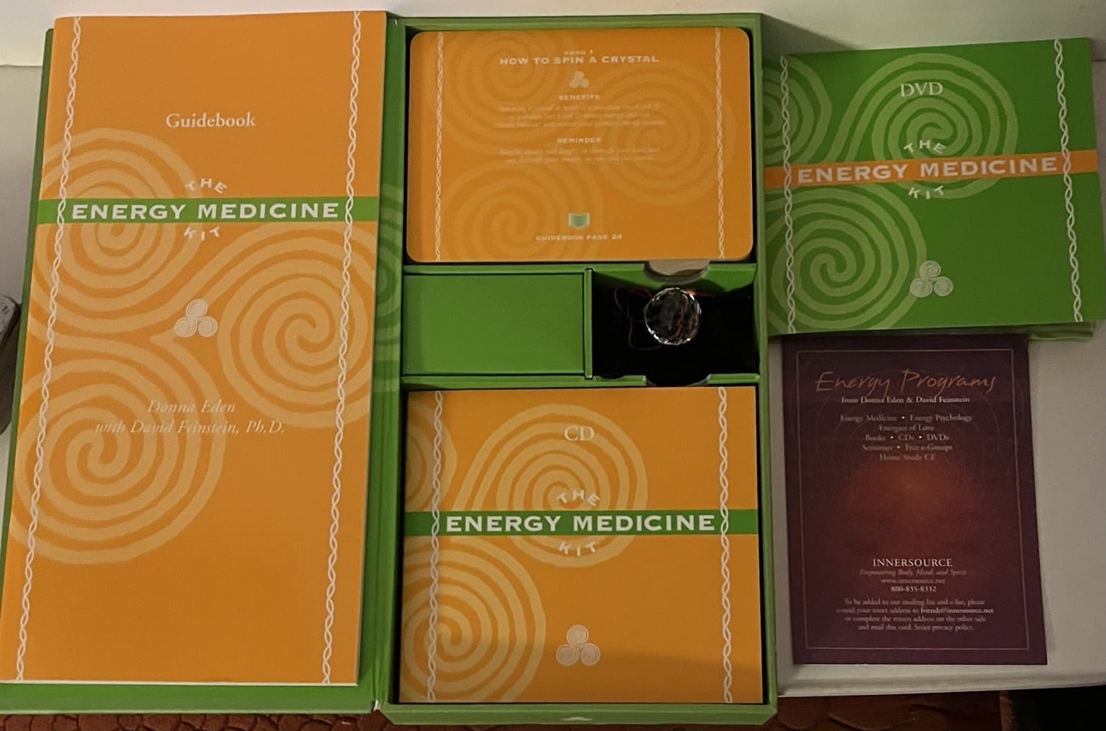 The Energy Medicine Kit by Donna Eden (DVD video missing) 4