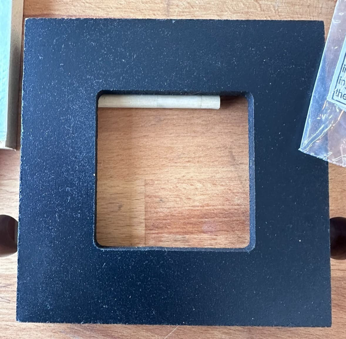 Mill Hill frame Black  2.5 in opening