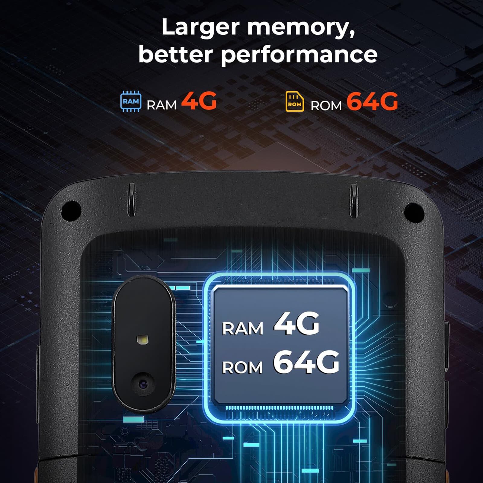 MUNBYN Android 11 Barcode Scanner Zebra SE4710 2D/1D Handheld Computer Scanner 4