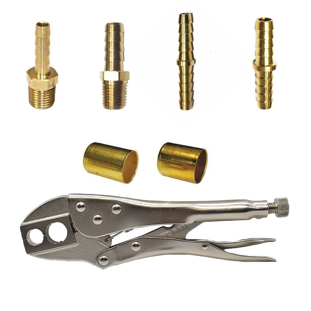 Interstate Pneumatics H6FK 33 Piece Rhino Rubber / Crimper / Ferrule Kit