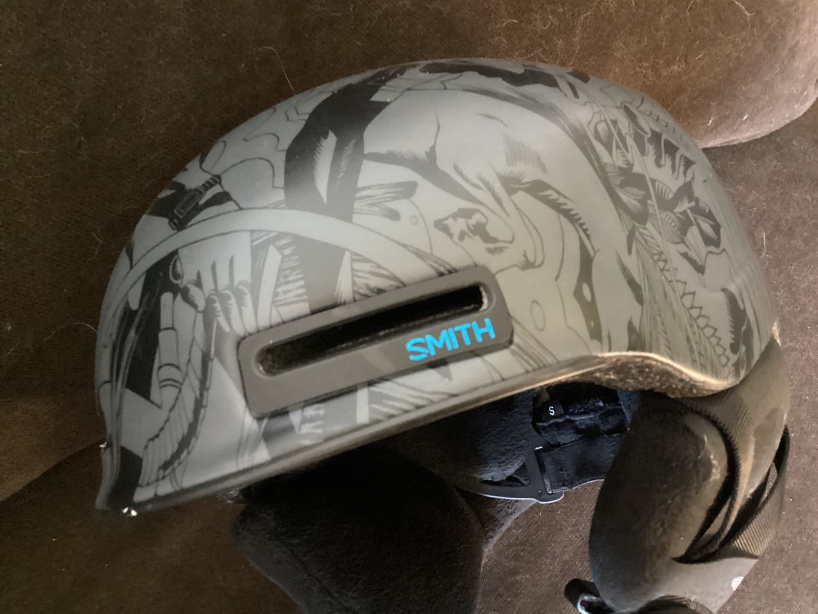 Smith Maze Ski / Snowboard Helmet Adult Small 51 - 55cm gray black 4