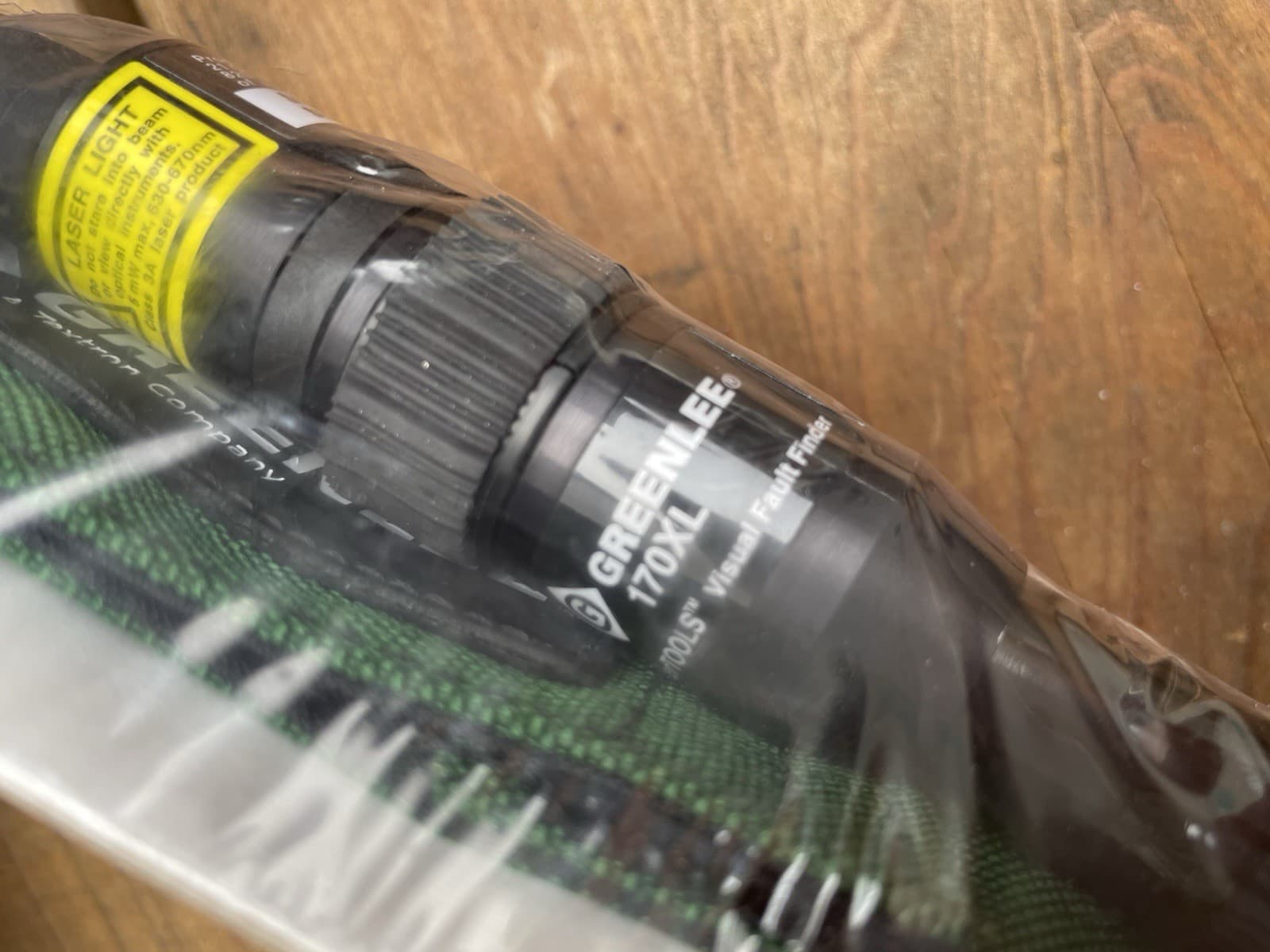 NEW GREENLEE VISUAL FAULT FINDER LOCATOR 170XL 84501 635nm 2.0mW CLASS IIIa 4