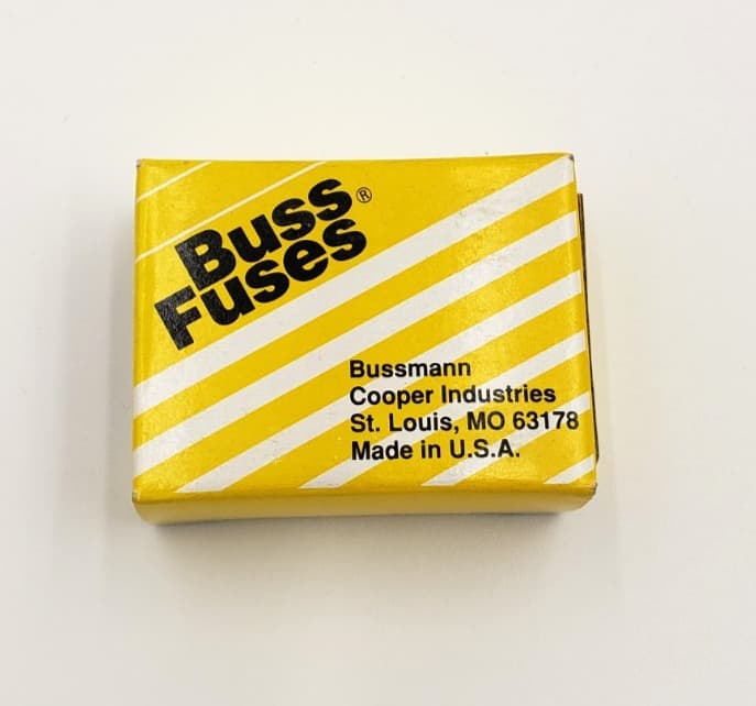 New Box of 10 Eaton Bussmann FNQ-1/8 500V 0.125A TRON Time-Delay FNQ Series Fuse