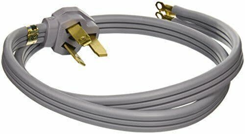 GE Universal Standard 3 Wire Plug 40 Amp Range Cord/4 Feet #WX09X10006 New