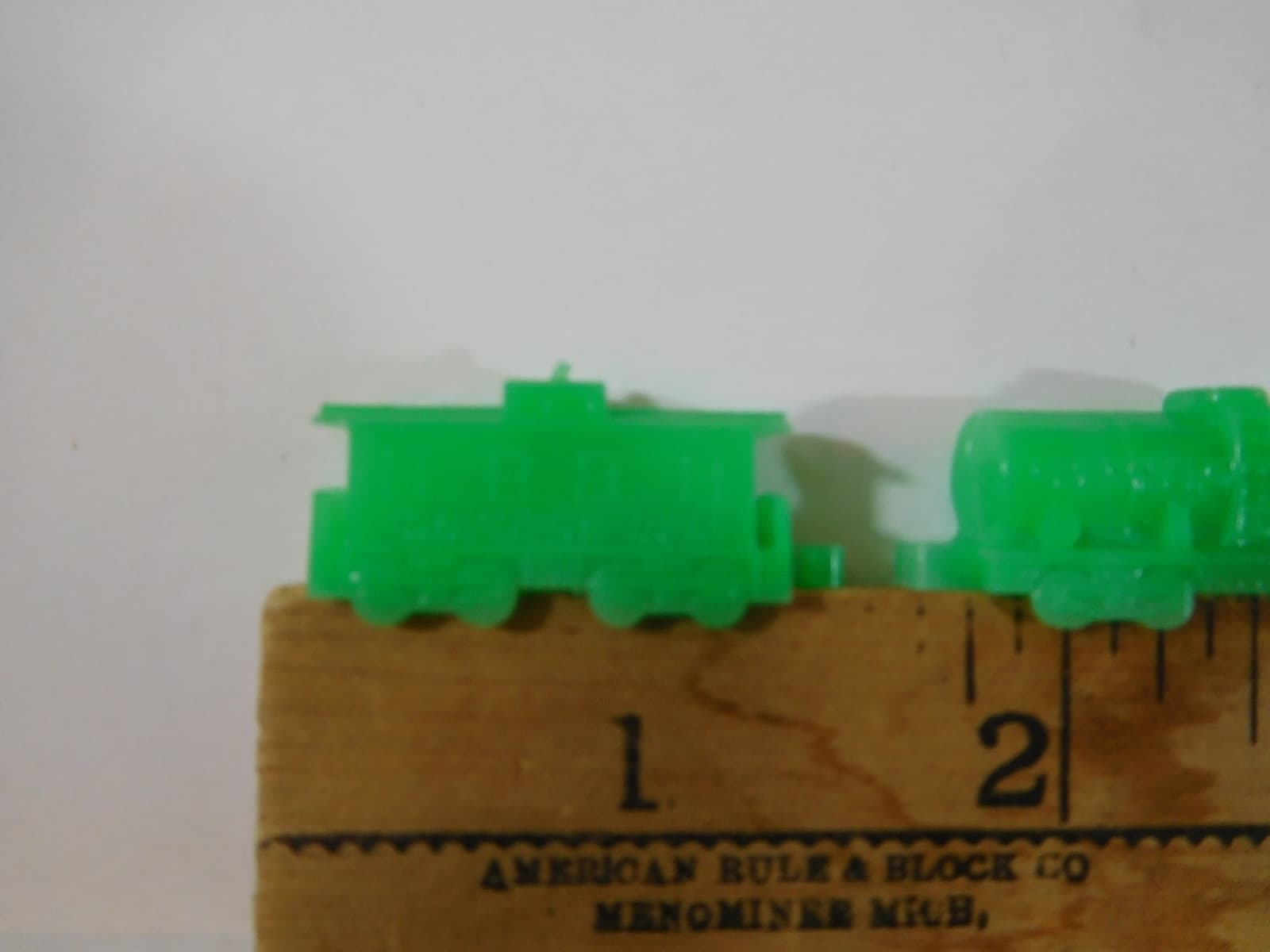 Cracker Jack Train Green 5 pcs 1960's $66 value 4