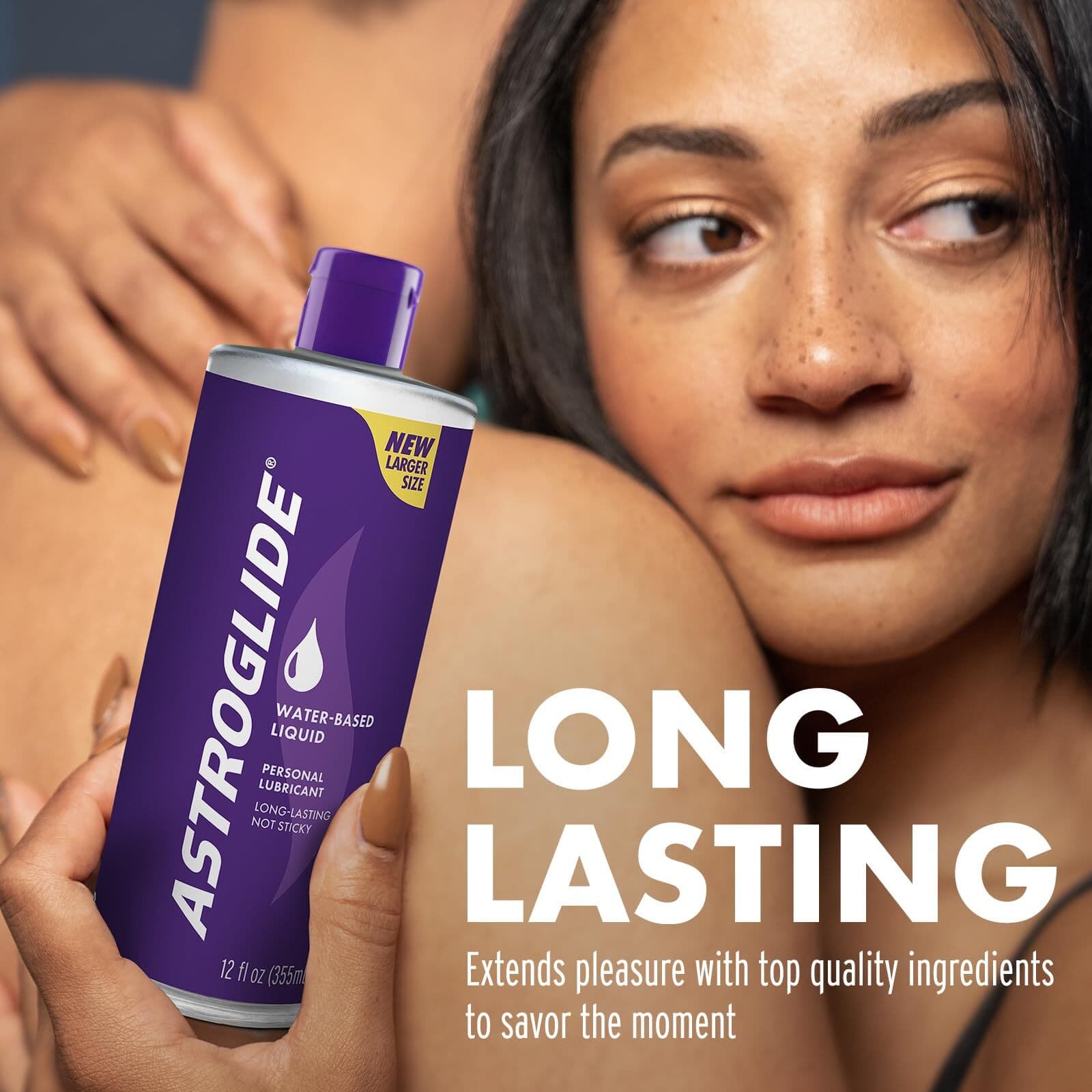 Astroglide Water Based Lube (12 Fl Oz), Liquid Personal Lubricant, Long-Lasting 6