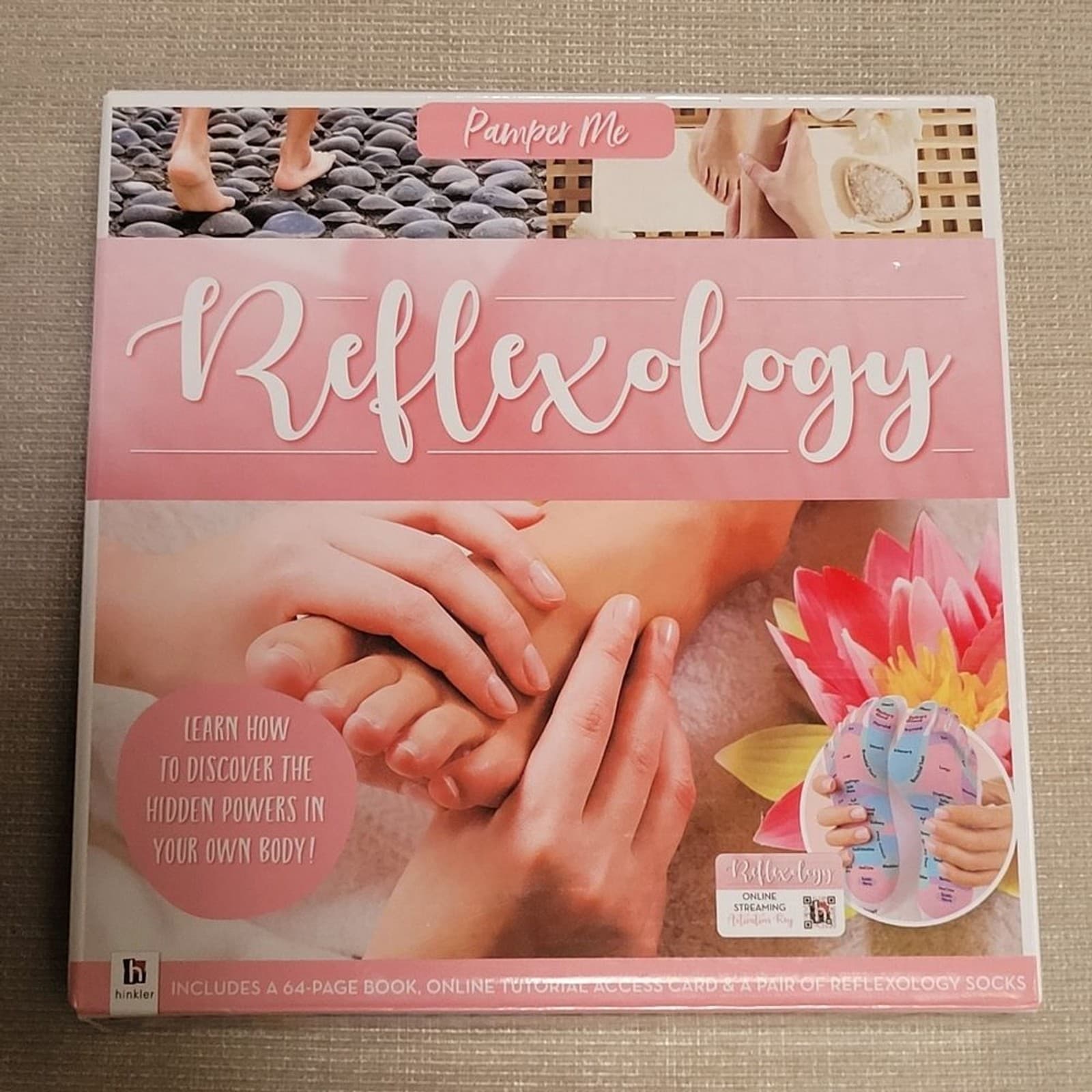 Reflexology Pamper Me Set Learn To Discover Hidden Powers In Your Own Body