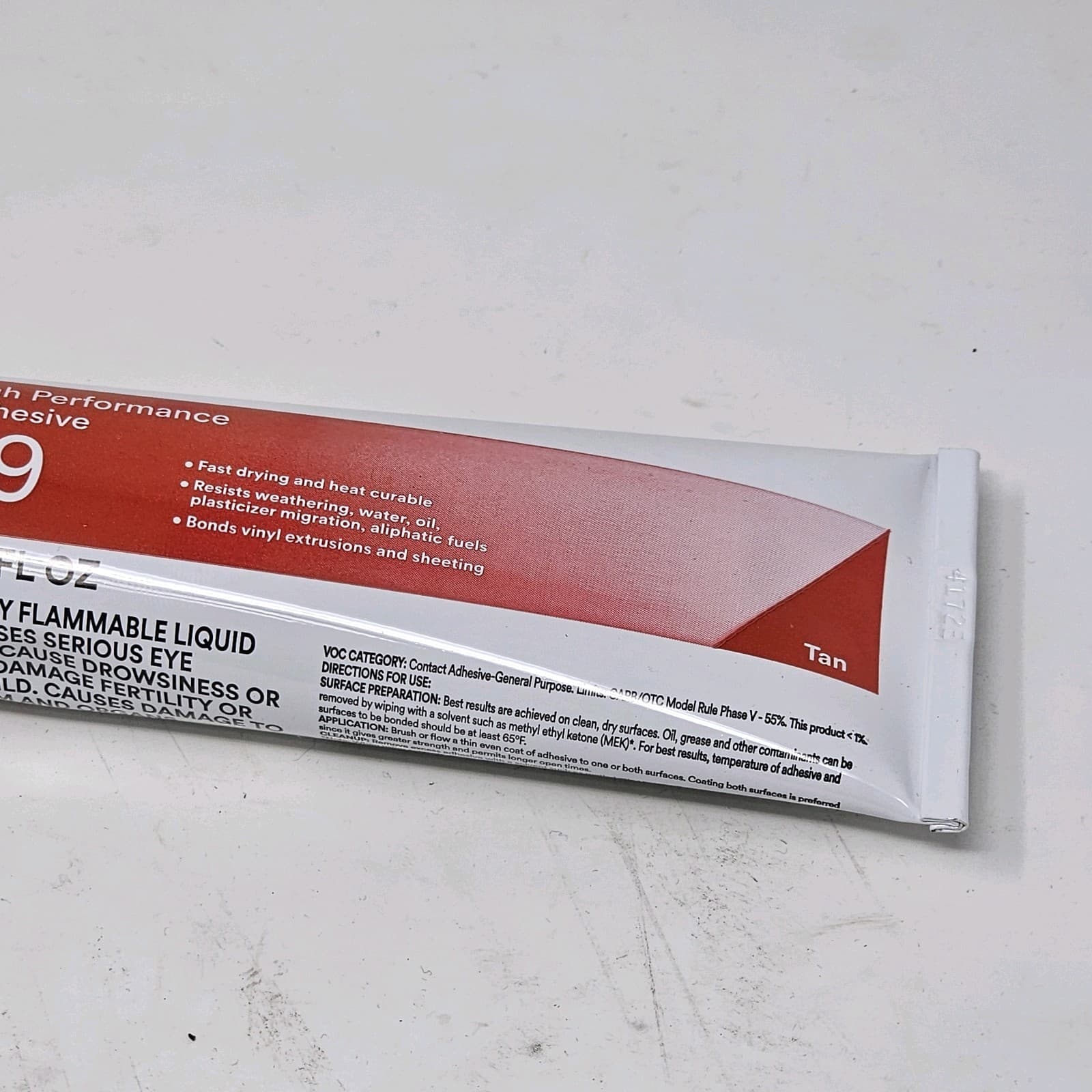 3M Nitrile High Performance Plastic Adhesive 1099, Tan, 5 Oz Tube 4