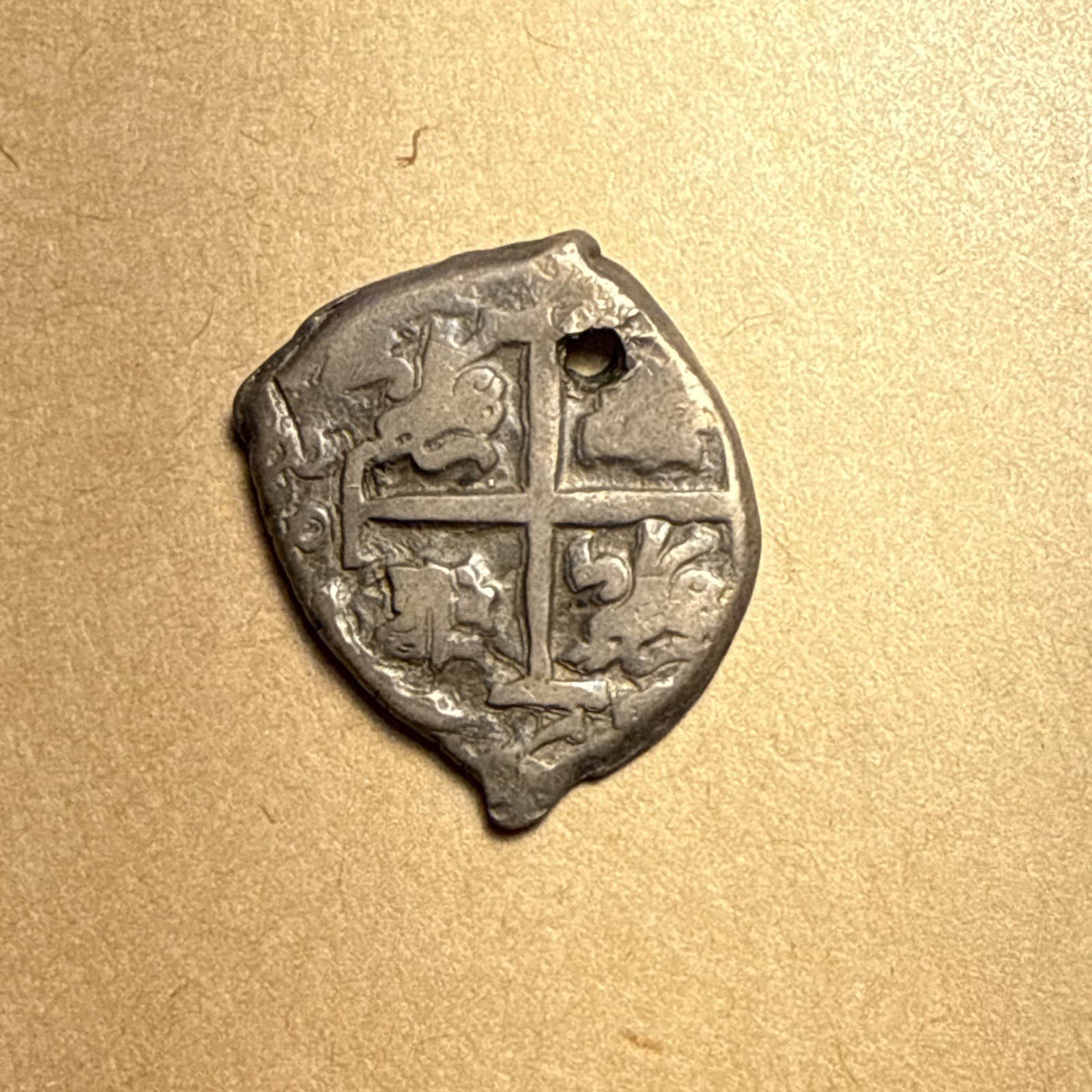 COB Spanish America Potosi 1R 1688 VR  Rare 2