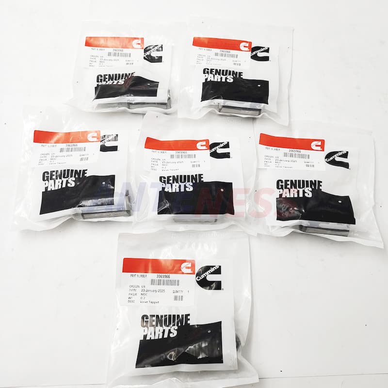 Set of 6 Tappet Valve Cam Followers For Cummins 8.3L 6CT ISC QSL ISL 3965966