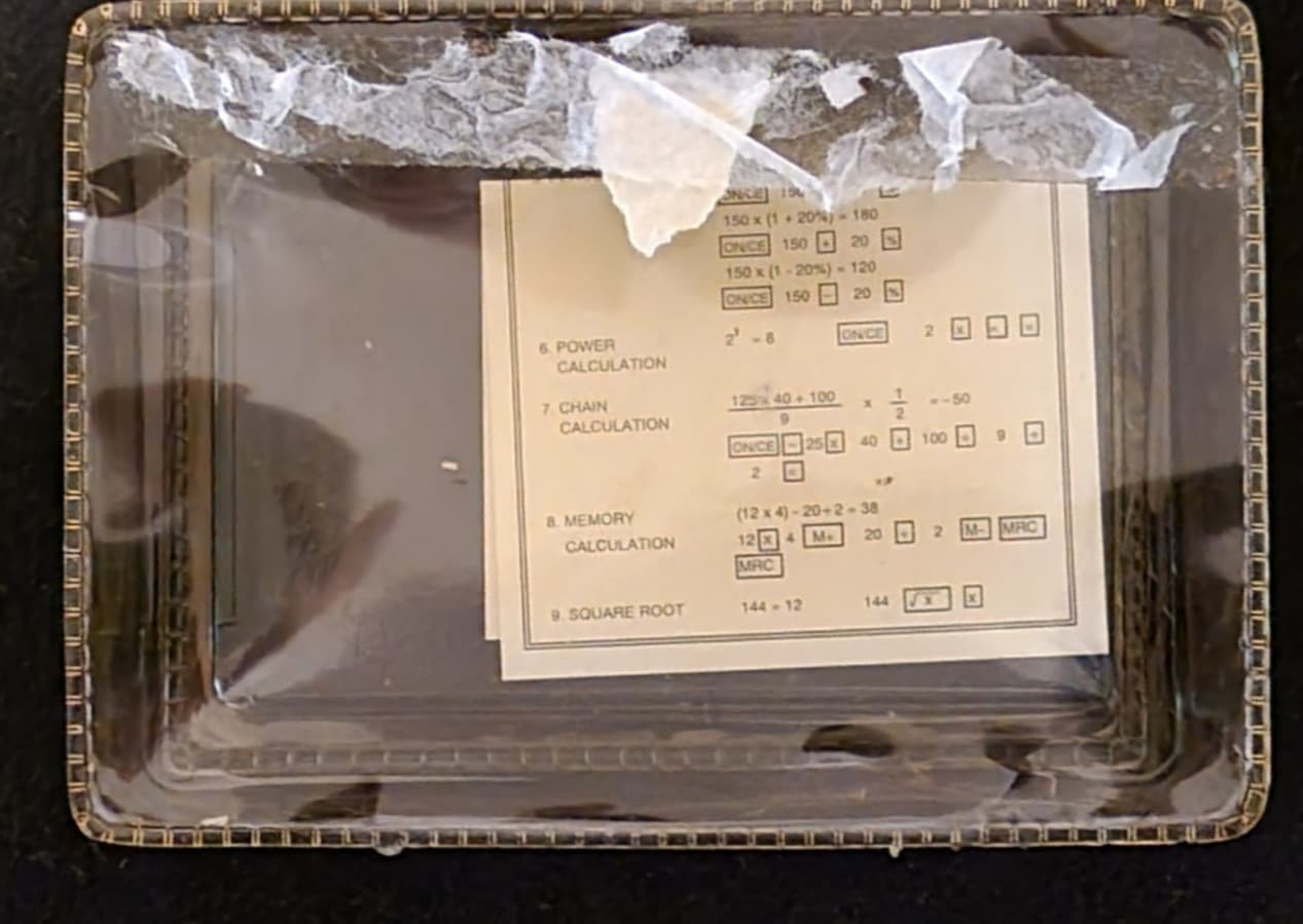 Vintage Jewel Handheld Electronic Calculator Gems 1980s NIB 4