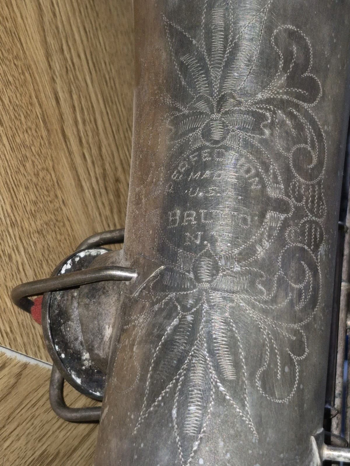 antique c melody saxophone Bruno NY Perfection  Conn  Stencile Body Only Parts 