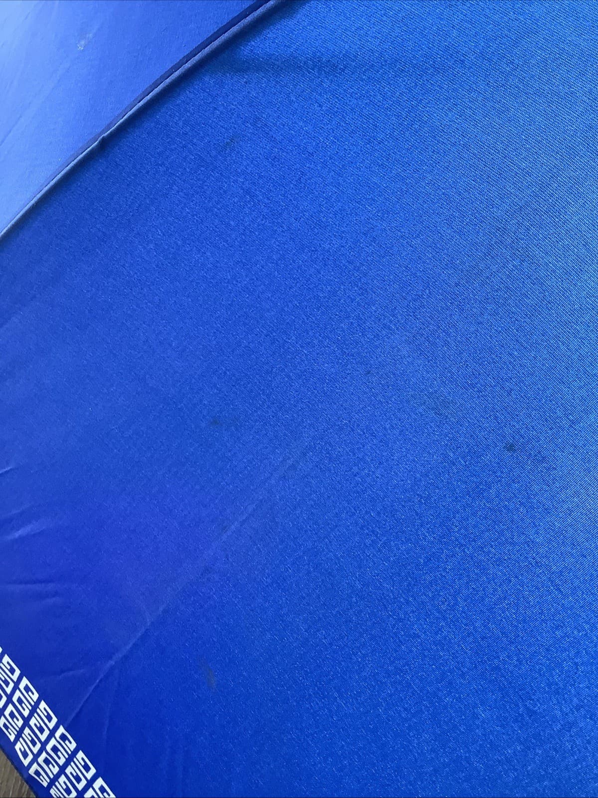 Givenchy Umbrella Monogram 21" Radius 37.5" Diameter Octagon (8 rib) Vintage 3