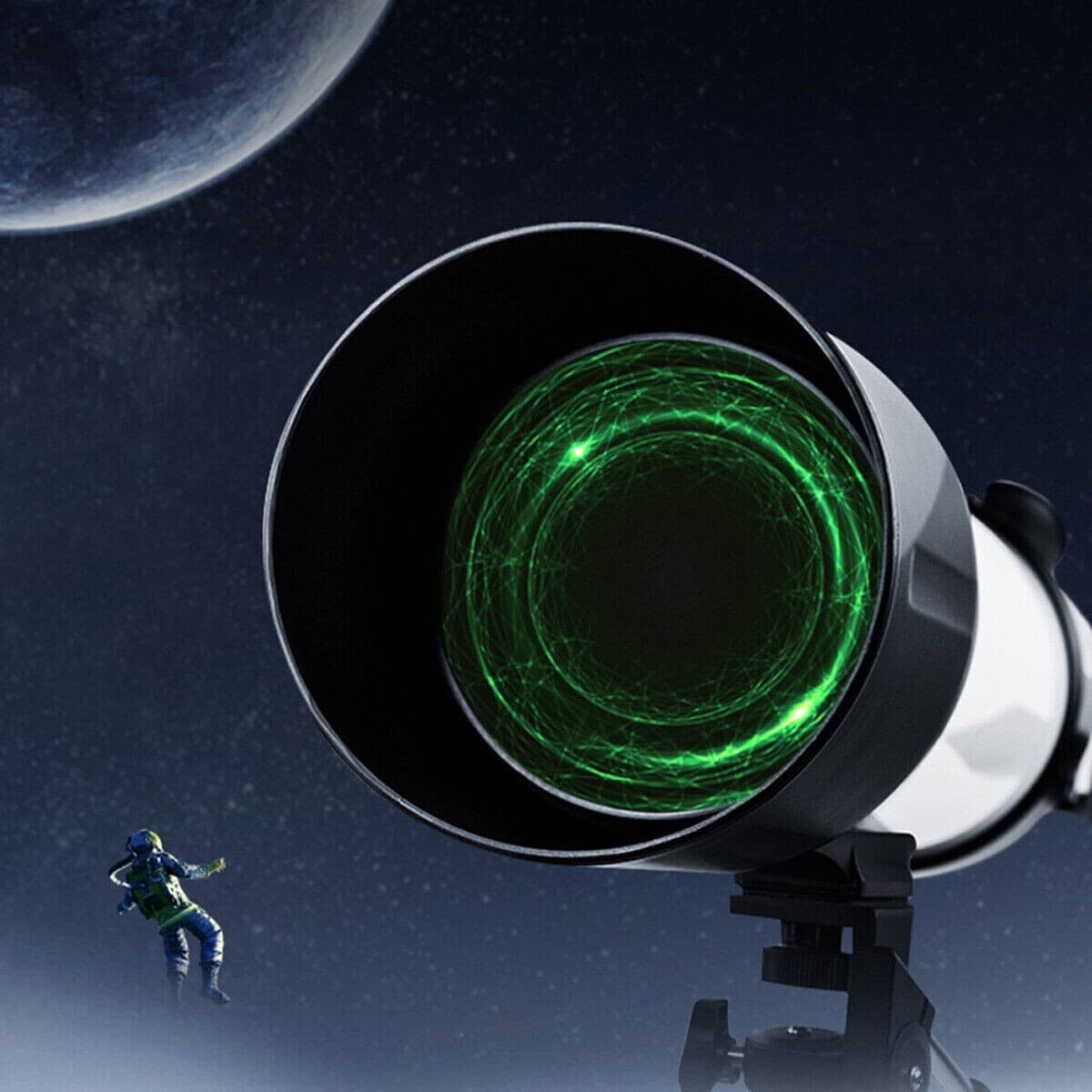 High Power Telescope for Adults 90mm Aperture Refractor 800mm Focal Length 3