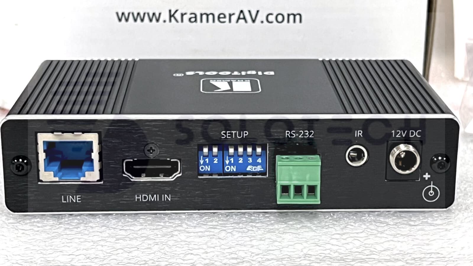 KRAMER TP-583TXR, 4K60 4:4:4 HDMI RS232/IR Extended−Reach HDBT Transmitter #P53m 2