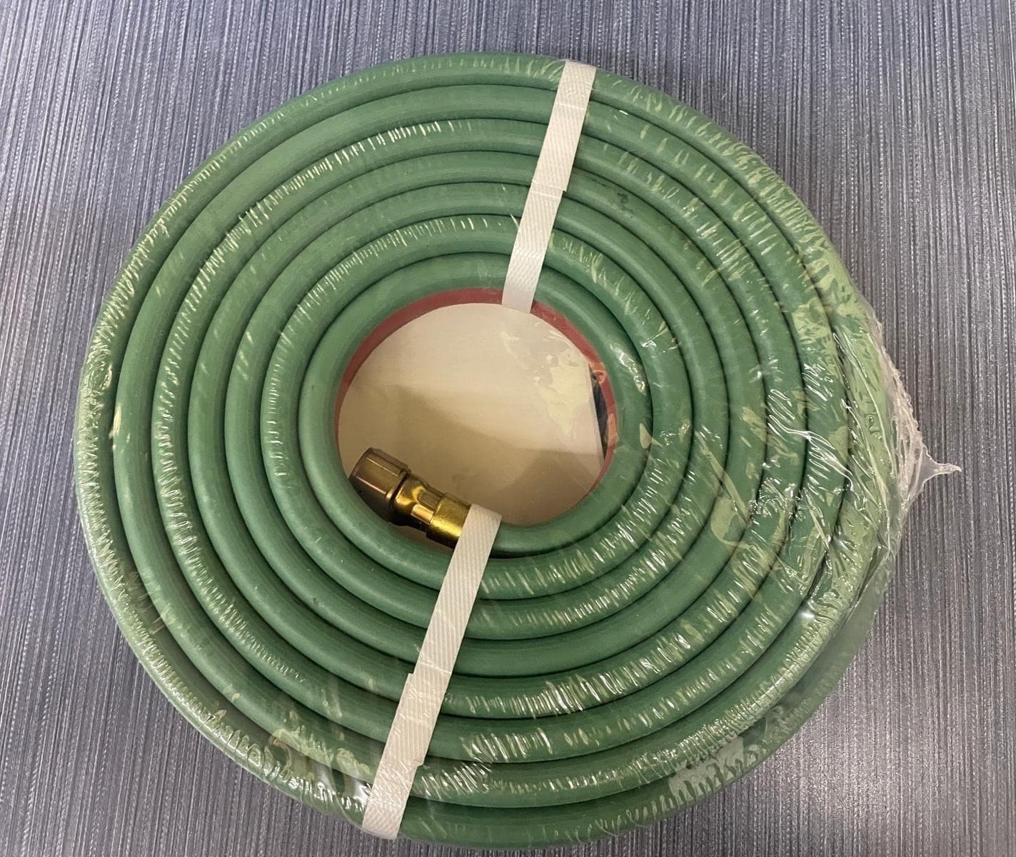 Hobart Oxy/AC Hose Grade R Twin Welding Hose 770132 ~ 1/4" x 25' B&B Fittings 4