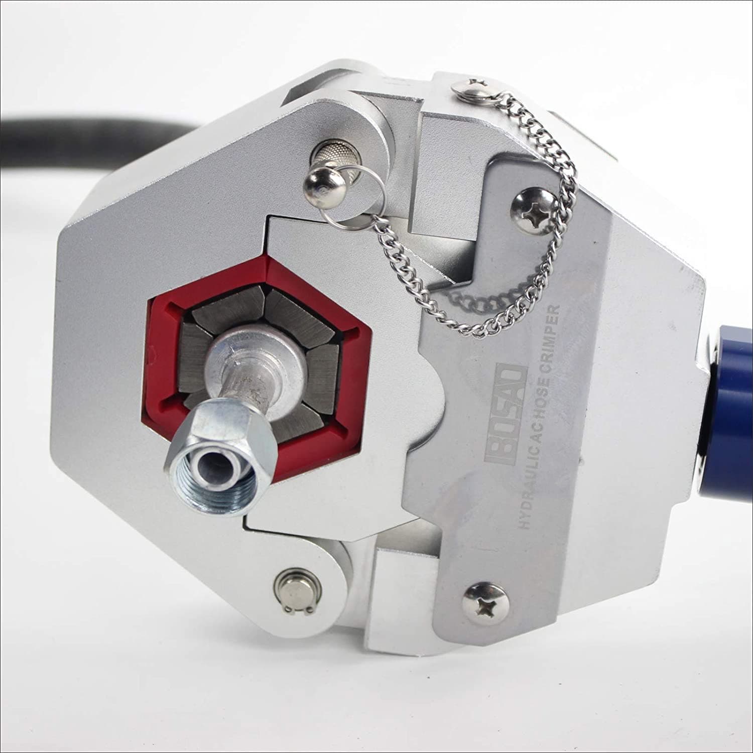 Kit De Engarzado Manguera Herramienta Reparacion Hidraulica Manual Engarzador AC 4