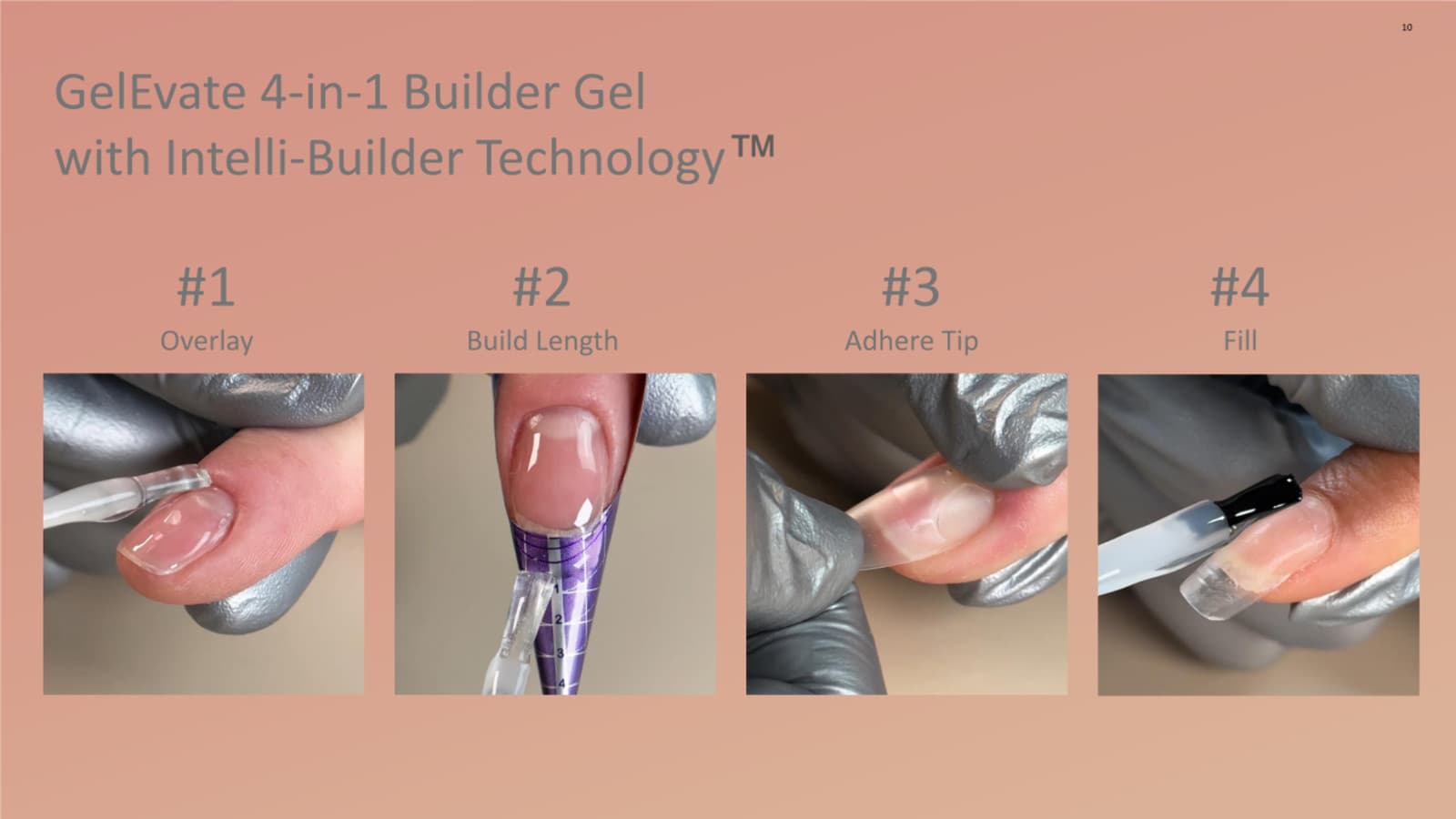 OPI GELevate Soft Gel Extensions Box 640 pcs Almond Tip #FCT004 5