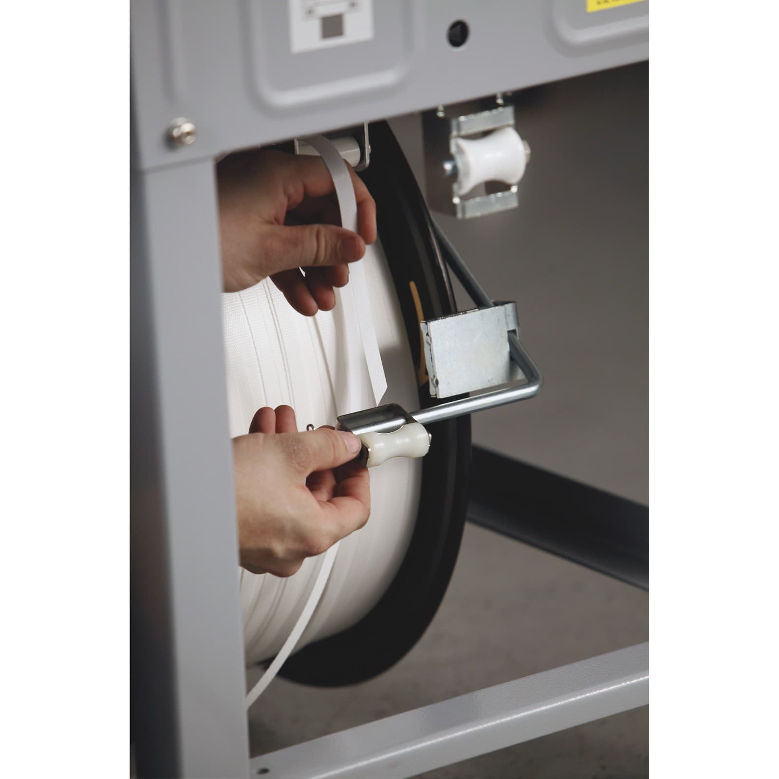 Ironton Poly Strapping Roll, 1/2in.W x 4500ft., 800N Strength Rating 6