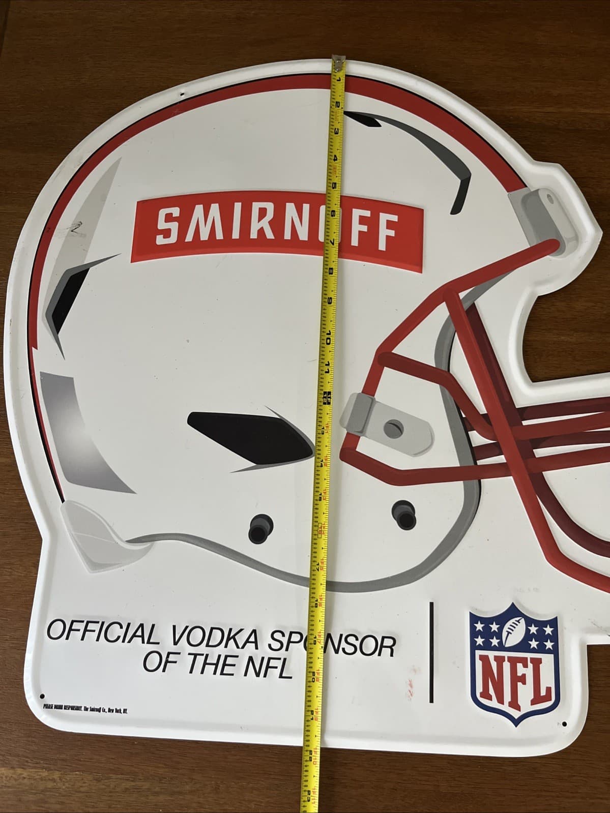 SMIRNOFF Vodka NFL Sign Official Sponsor 3