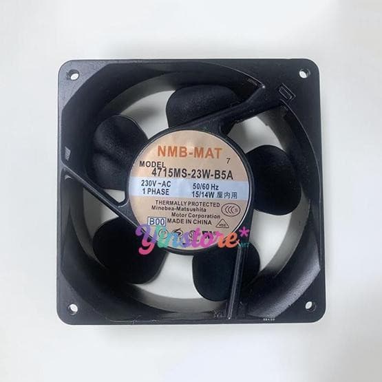 1 pc. New NMB 4715MS-23W-B5A Cooling Fan 12038 AC230V 15/14W 12CM 2Pin Plug-in