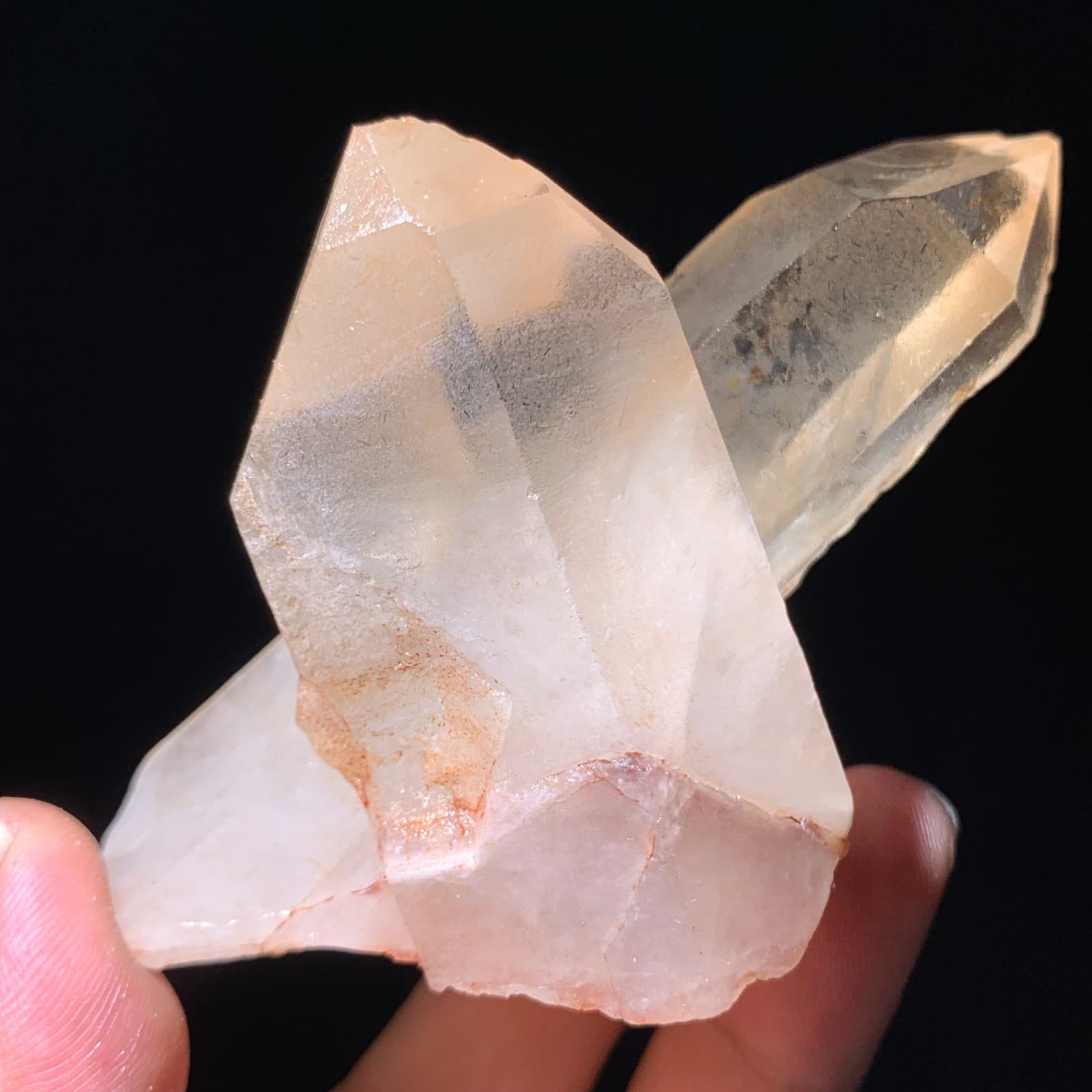 179g Natural White Clear Quartz Mineral Specimen Crystal Cluster Reiki Decor 2