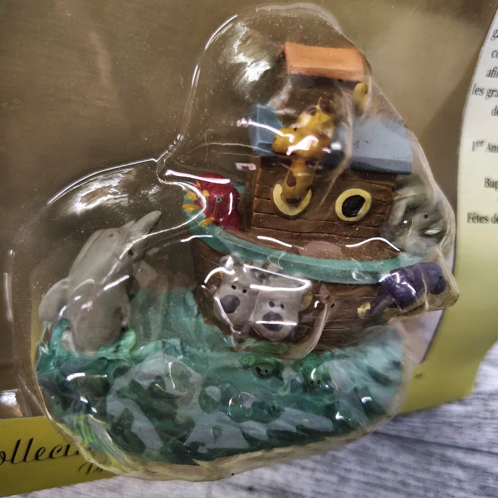 Wilton NOAHS ARK SPECIAL MEMORIES Keepsake Resin Cake Decoration Cake Topper NEW 2