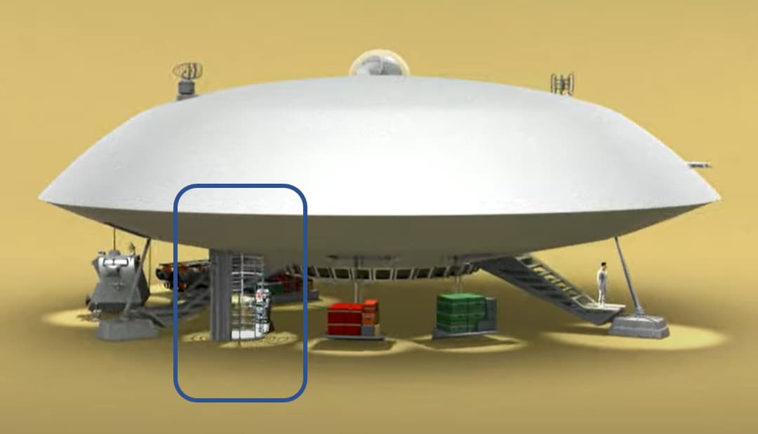 Lost In Space ROBOT IN ELEVATOR for POLAR LIGHTS JUPITER 2 Model Kit 3D Printed  2