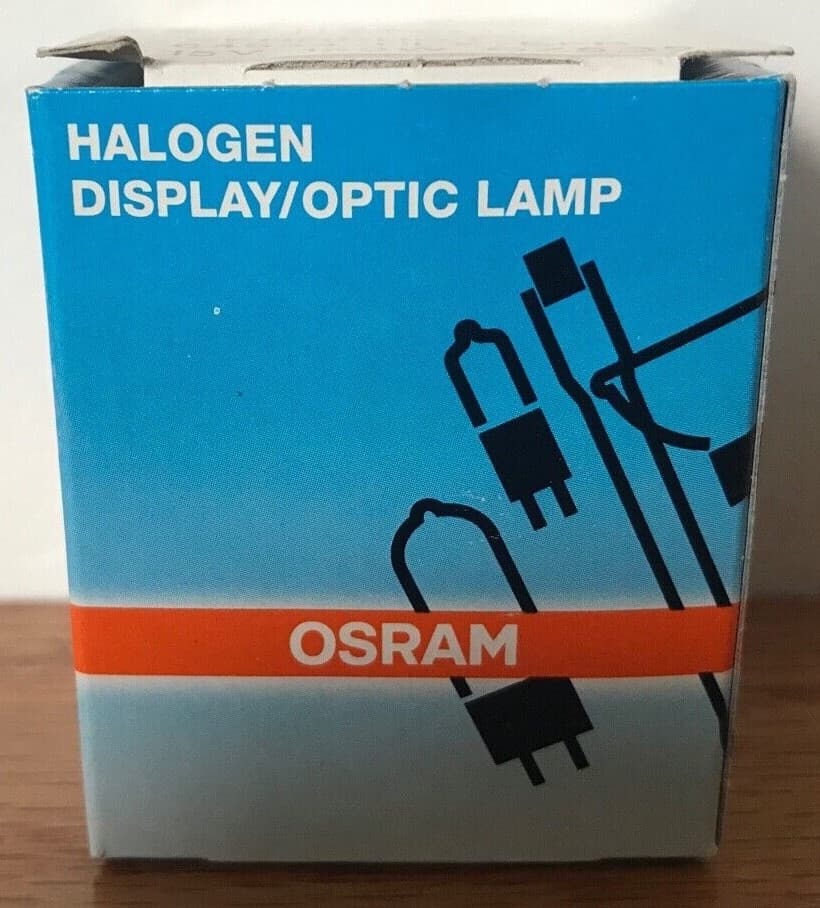 OSRAM Super 8 Projector Lamp Bulb EFR 150w 15v MR-16 NEW for Elmo ST-1200 & more 4