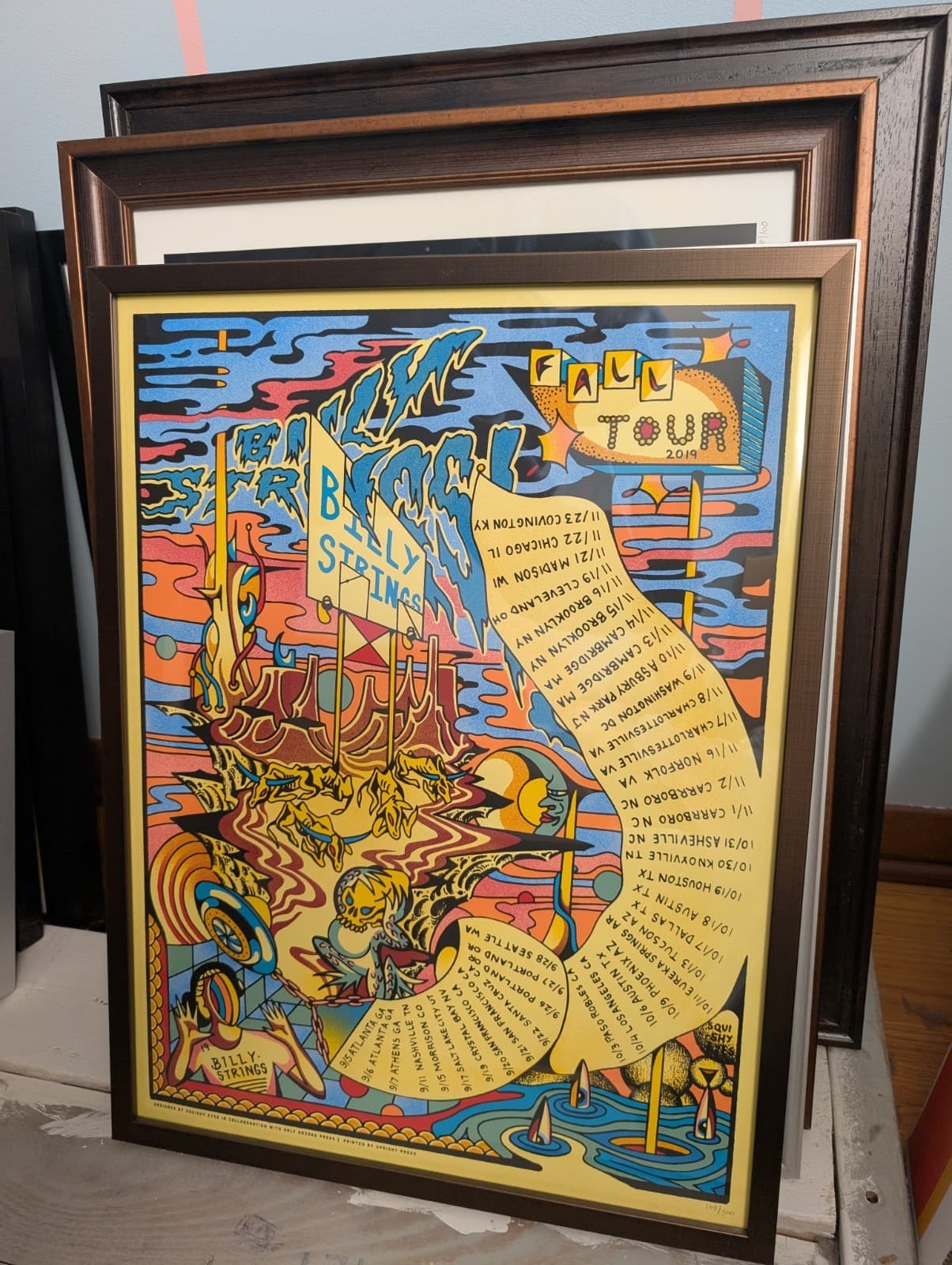 Billy Strings Very Rare 2019 Tour Poster