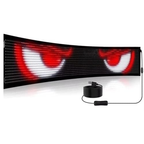 52.3 * 7.5 in Large Size Truck and RV LED Eye Light, Flexible Devil Eyes Light 2