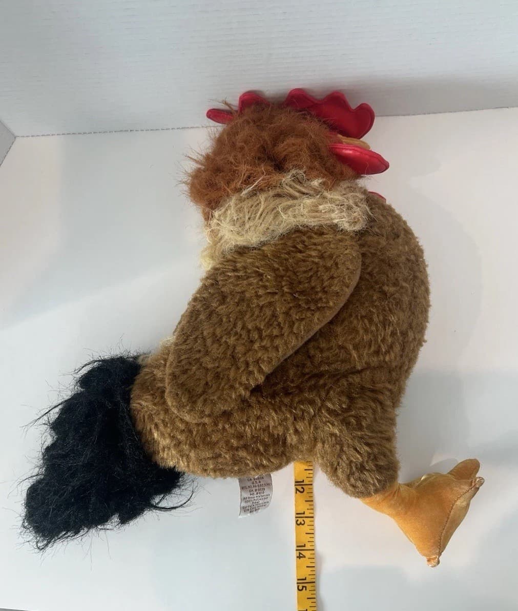 Folkmanis Rooster Hand Puppet 11in  6