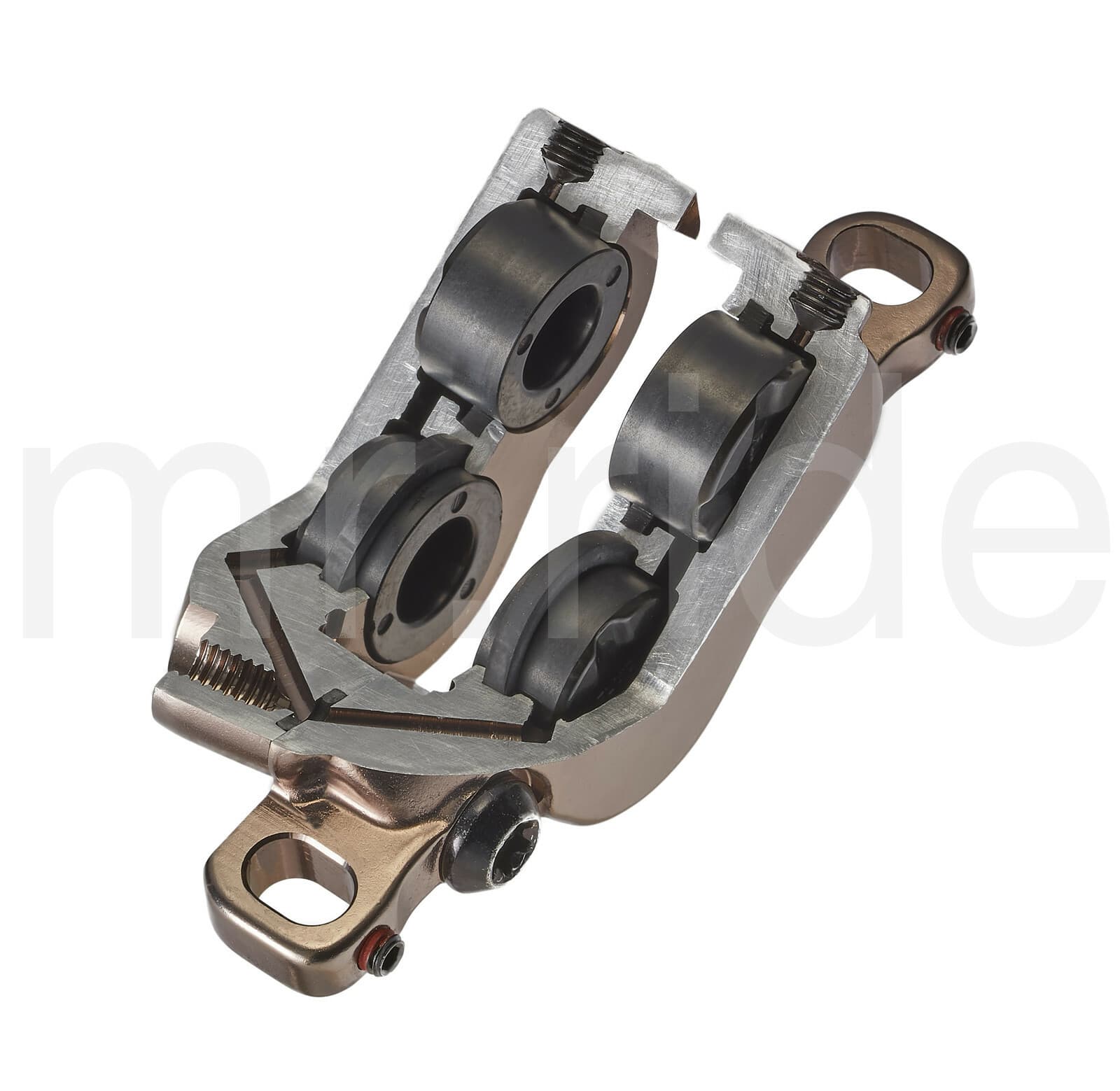 Hayes 4-Piston Dominion A4 Bronze Front+Rear Bike Disc Brake Hydraulic DownHill 5