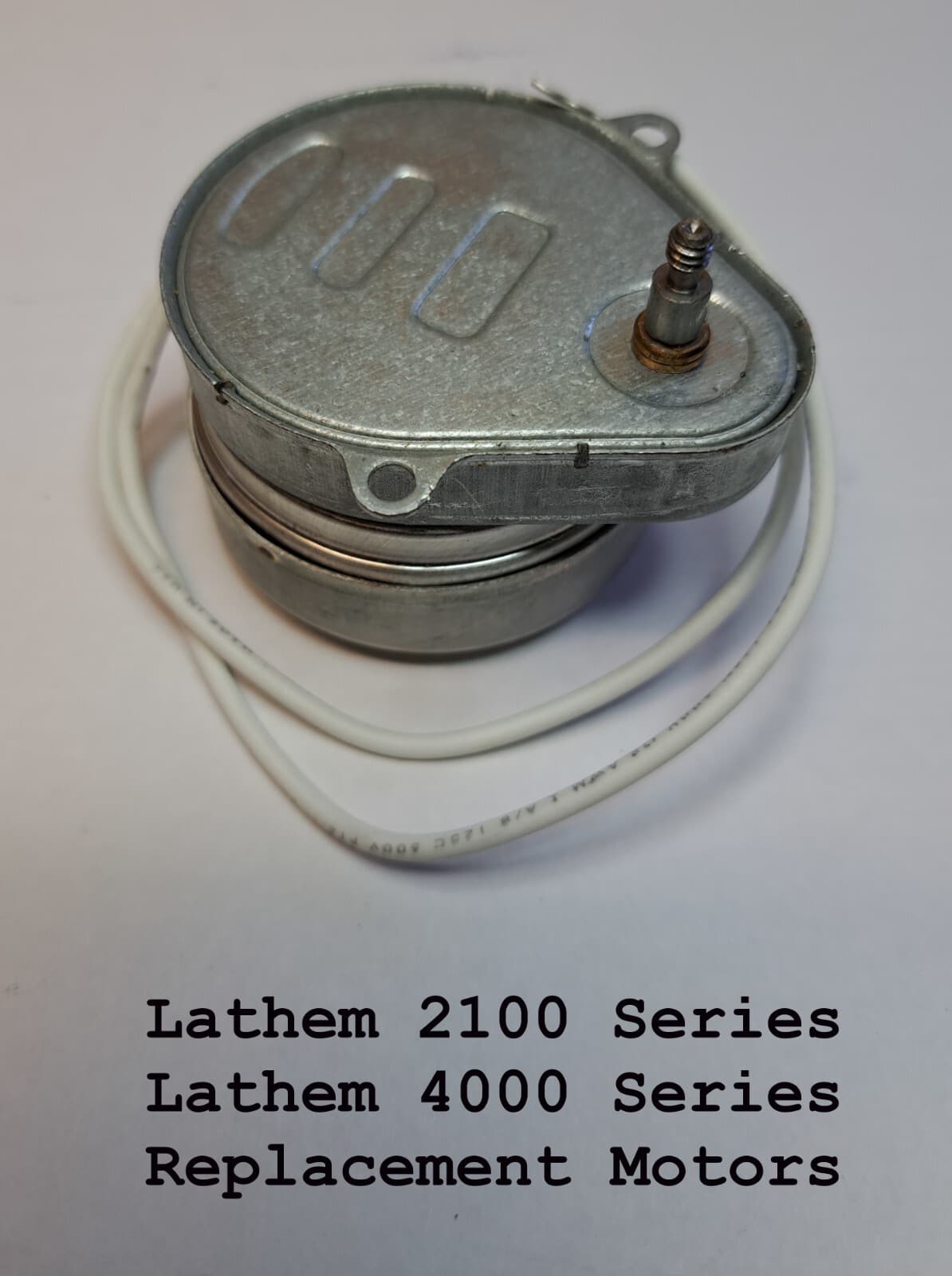 Lathem 2100, 4000 Series (OEM Lathem K342 VIE1342) Replacement Time Clock Motor