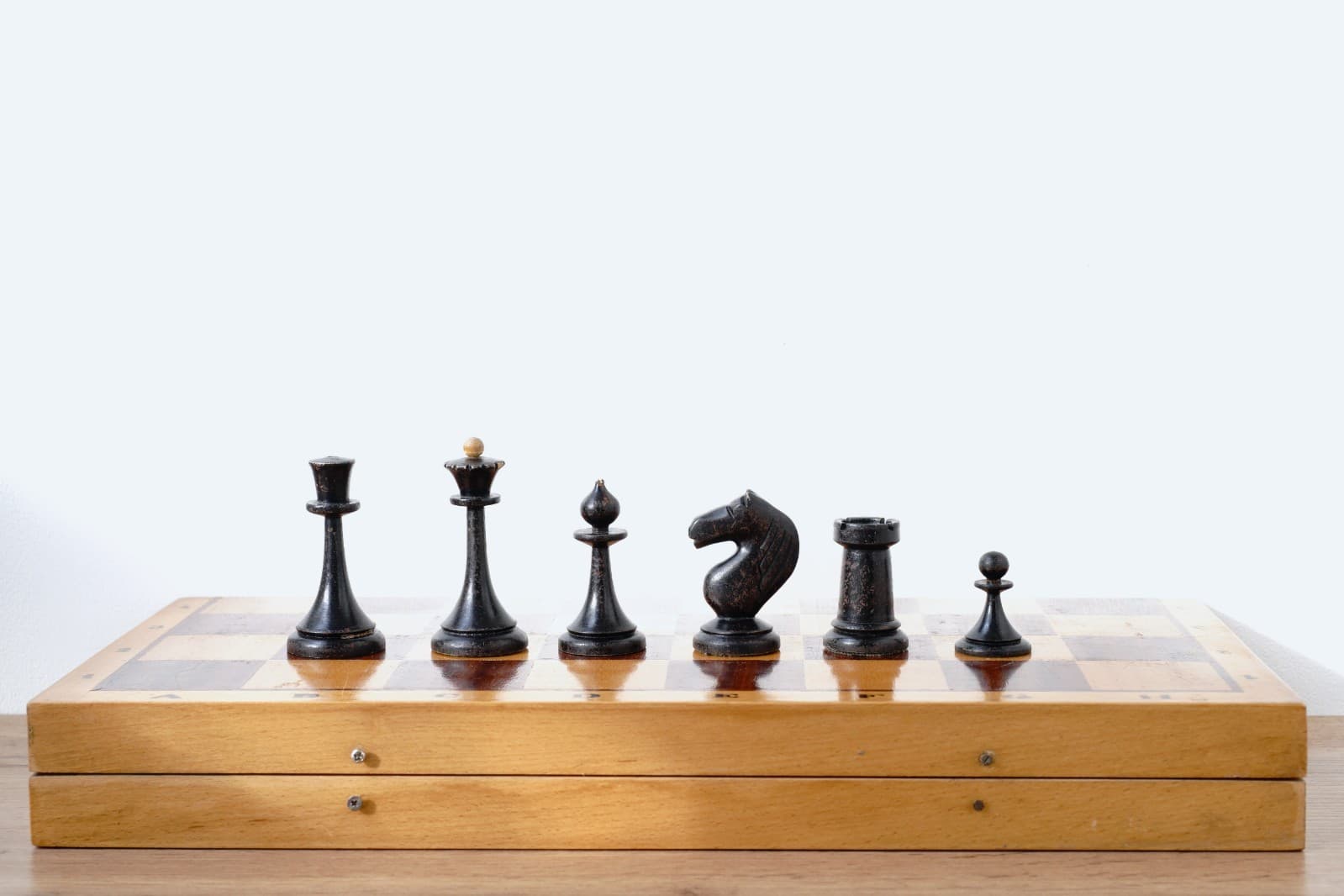 1950s made! Mordovian (aka "Latvian") "Star" Vintage Soviet Wooden Chess - USSR 3