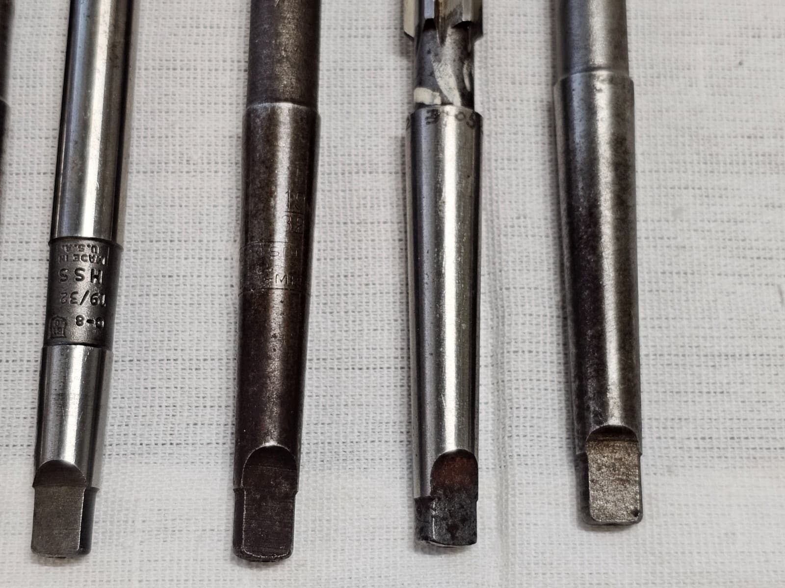 Butterfield Union BTC 15/32" 1/2 19/32 HS Morse Taper Reamer Straight 6 8 Flute 6