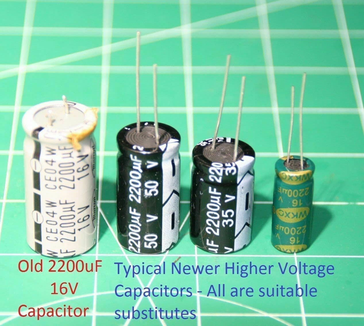Realistic DX-302 Electrolytic Capacitor Repair/rE-Cap Kit - Multiple Options 3