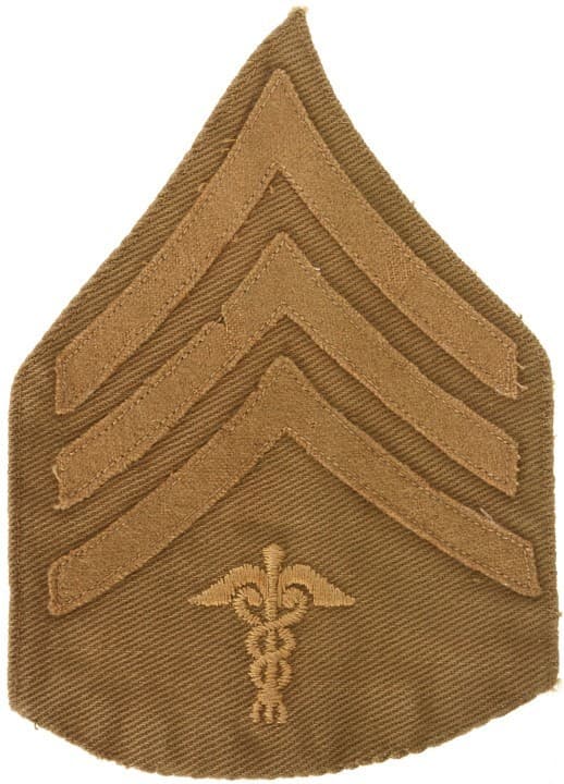 WWI Medical Sergeant Chevron