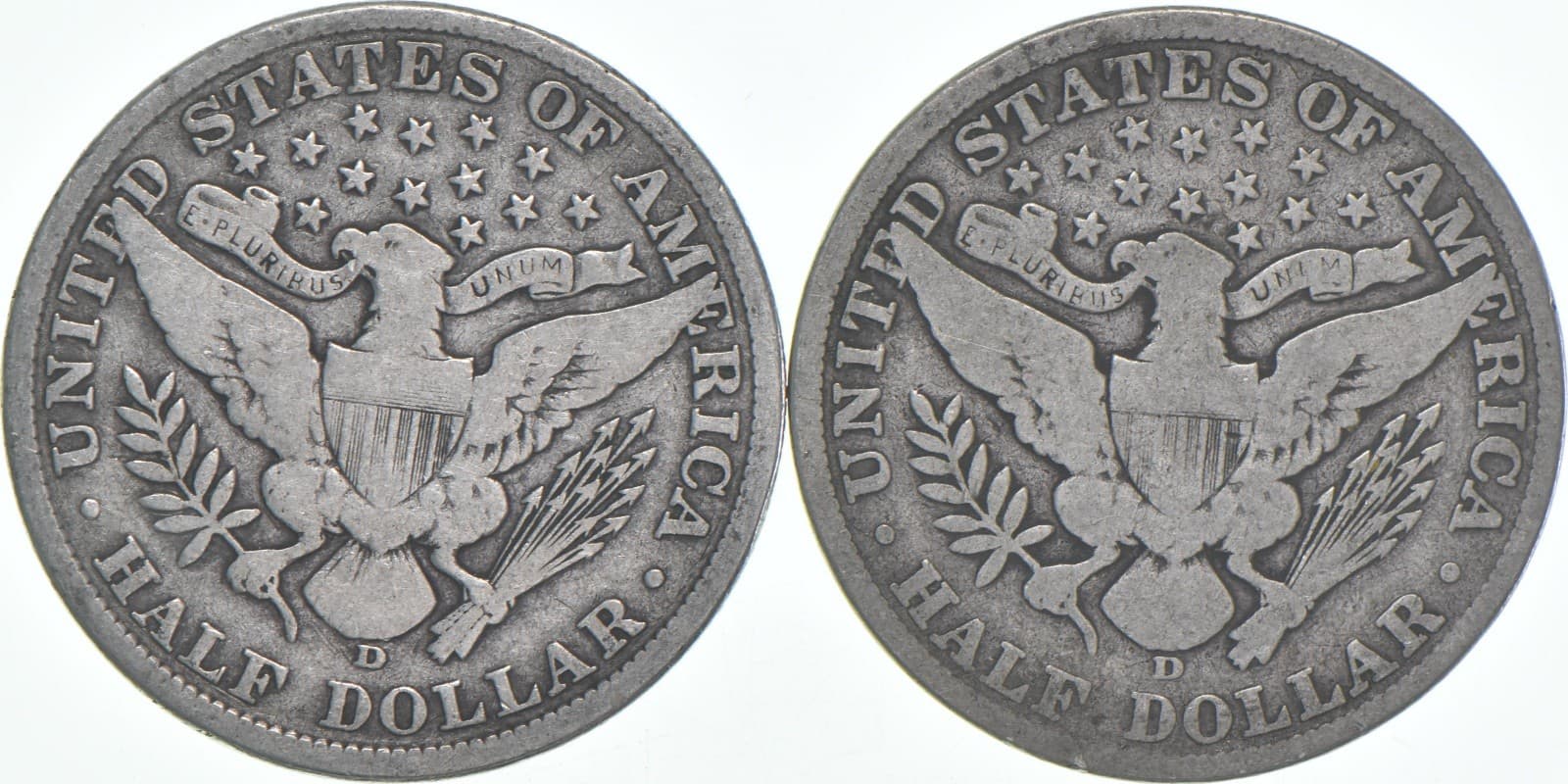 1906-D Barber Half Dollar Average Circ 4