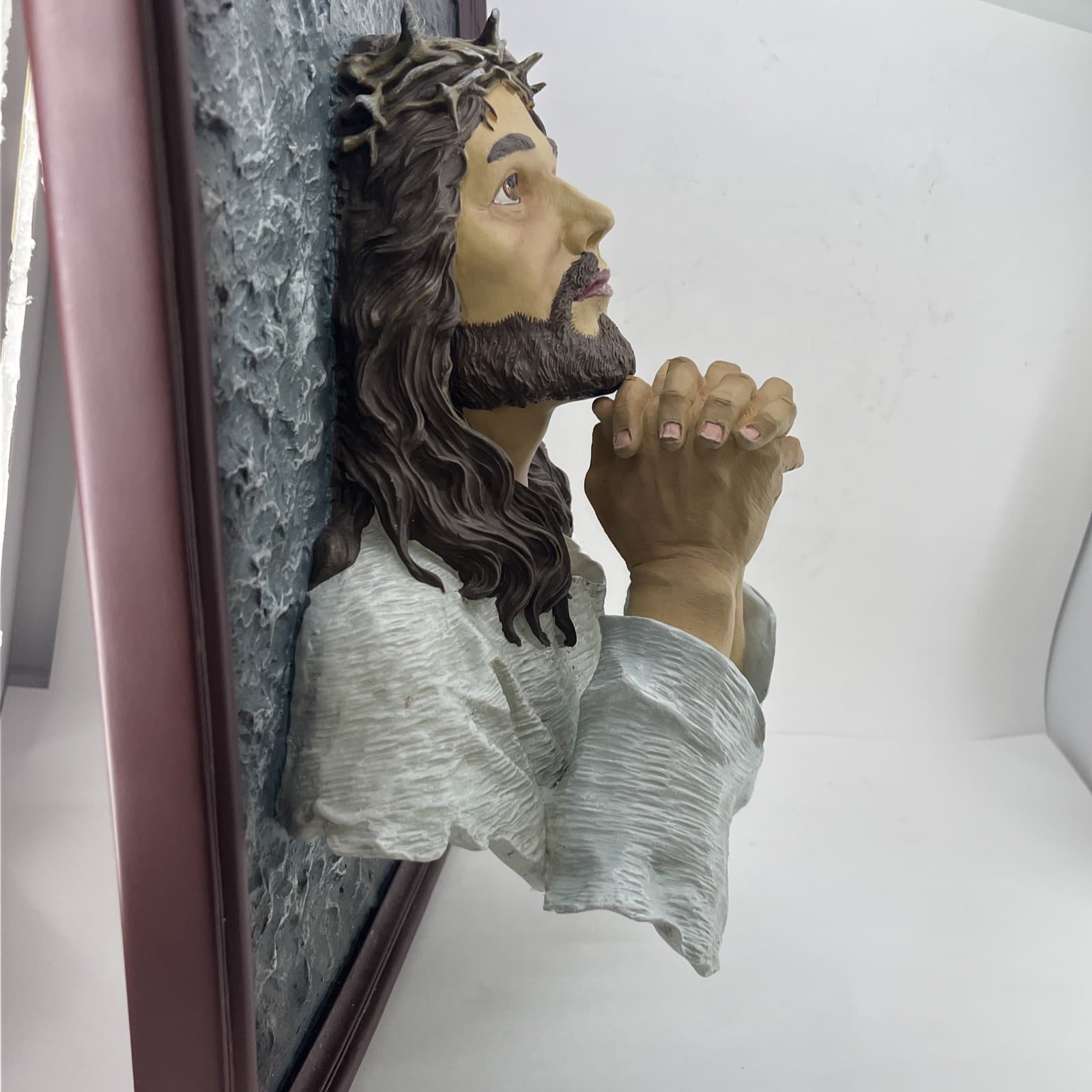 2008 Bradford Exchange The Light Of Christ 3D Wall Art Jesus Sculpture Limited E 3