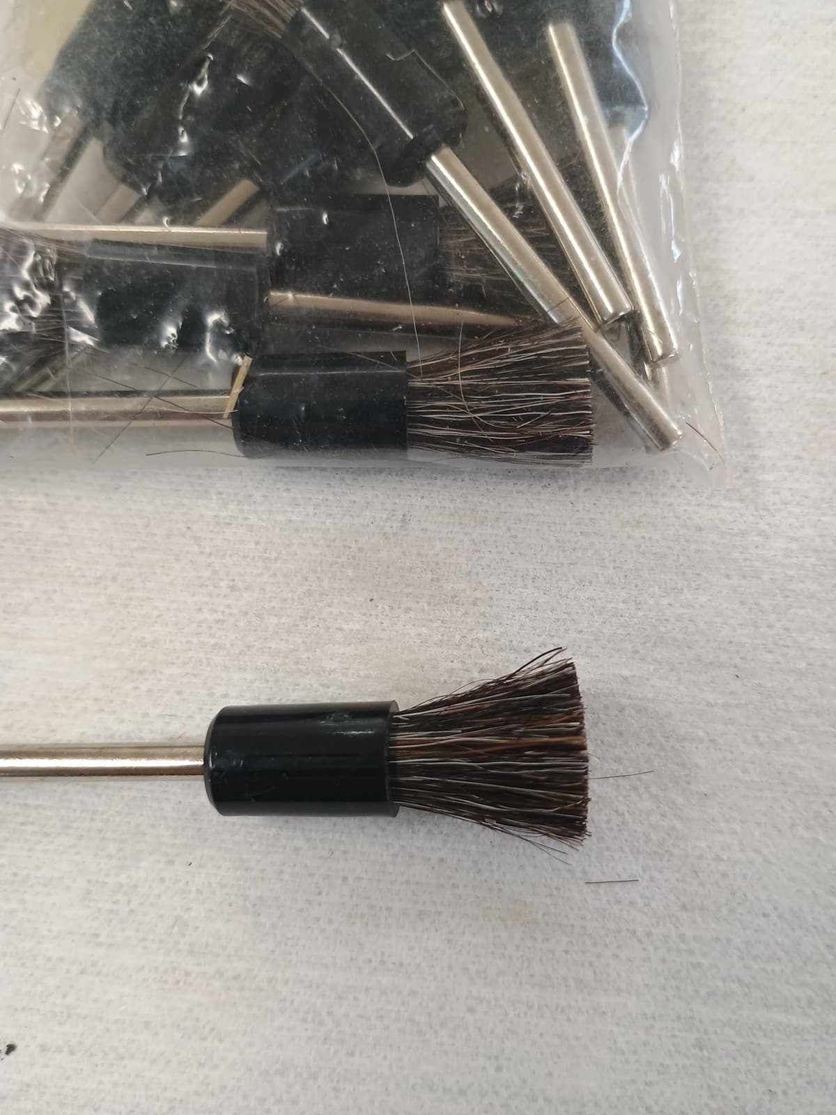 #3 Soft Plastic Ferrule end Brush BR3SP pack of 12 pcs 3