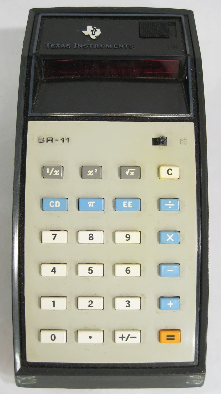 Texas Instruments Vintage TI SR-11 Electronic Programmable Scientific Calculator