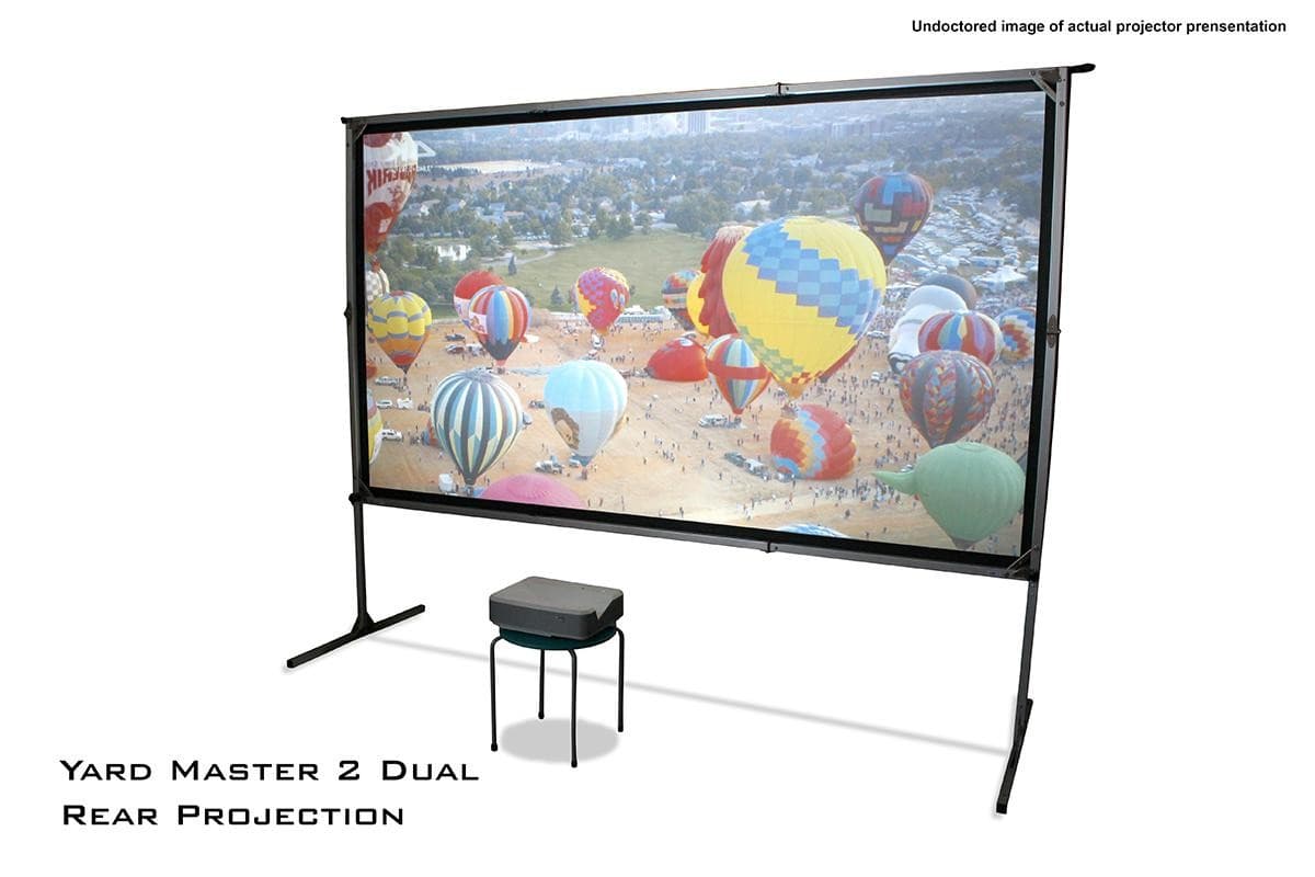 Elite Screens OMS135H2-DUAL Yard Master 2 Dual Series Outdoor Projector Screen 5